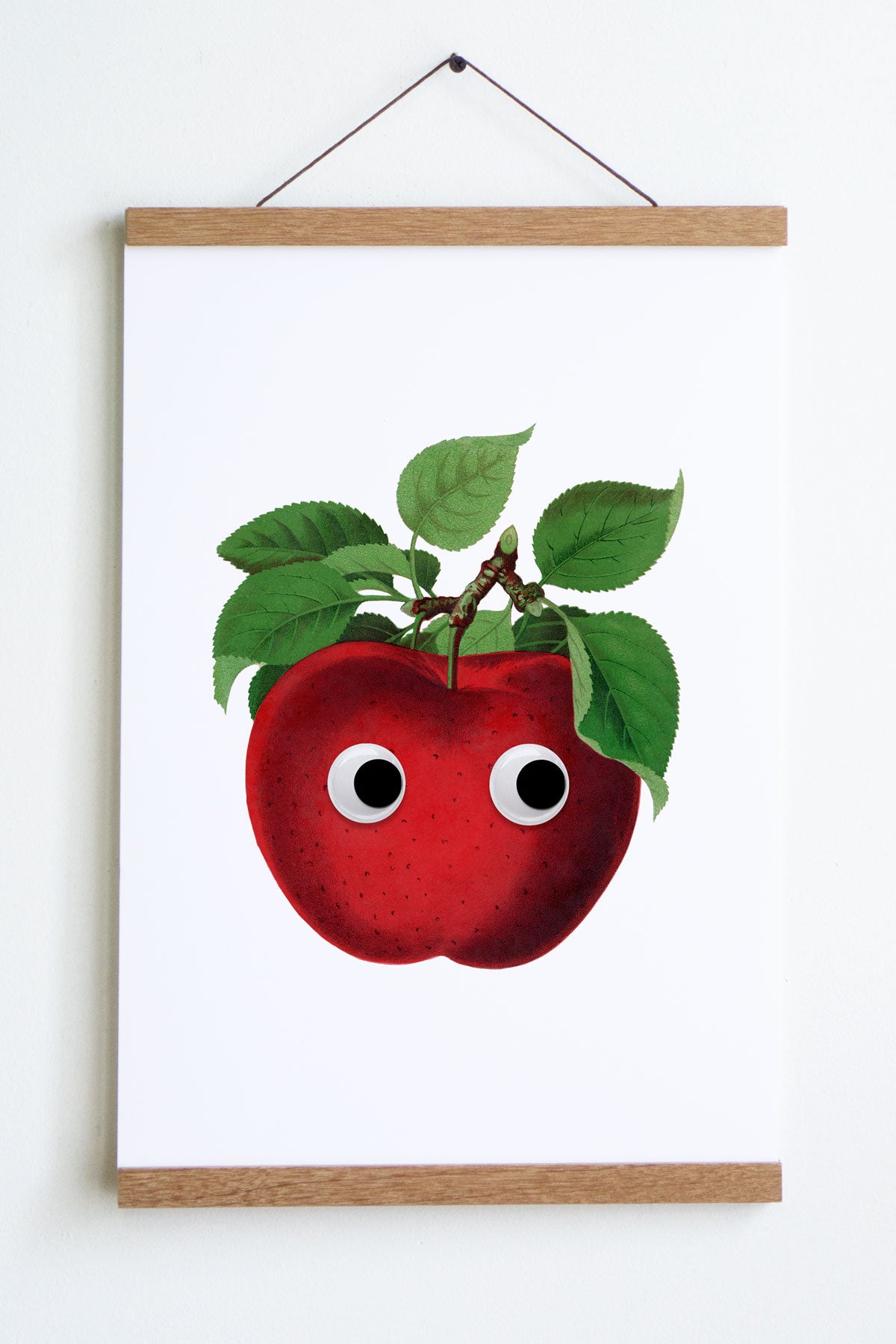 Affiche 'Googly Apple'