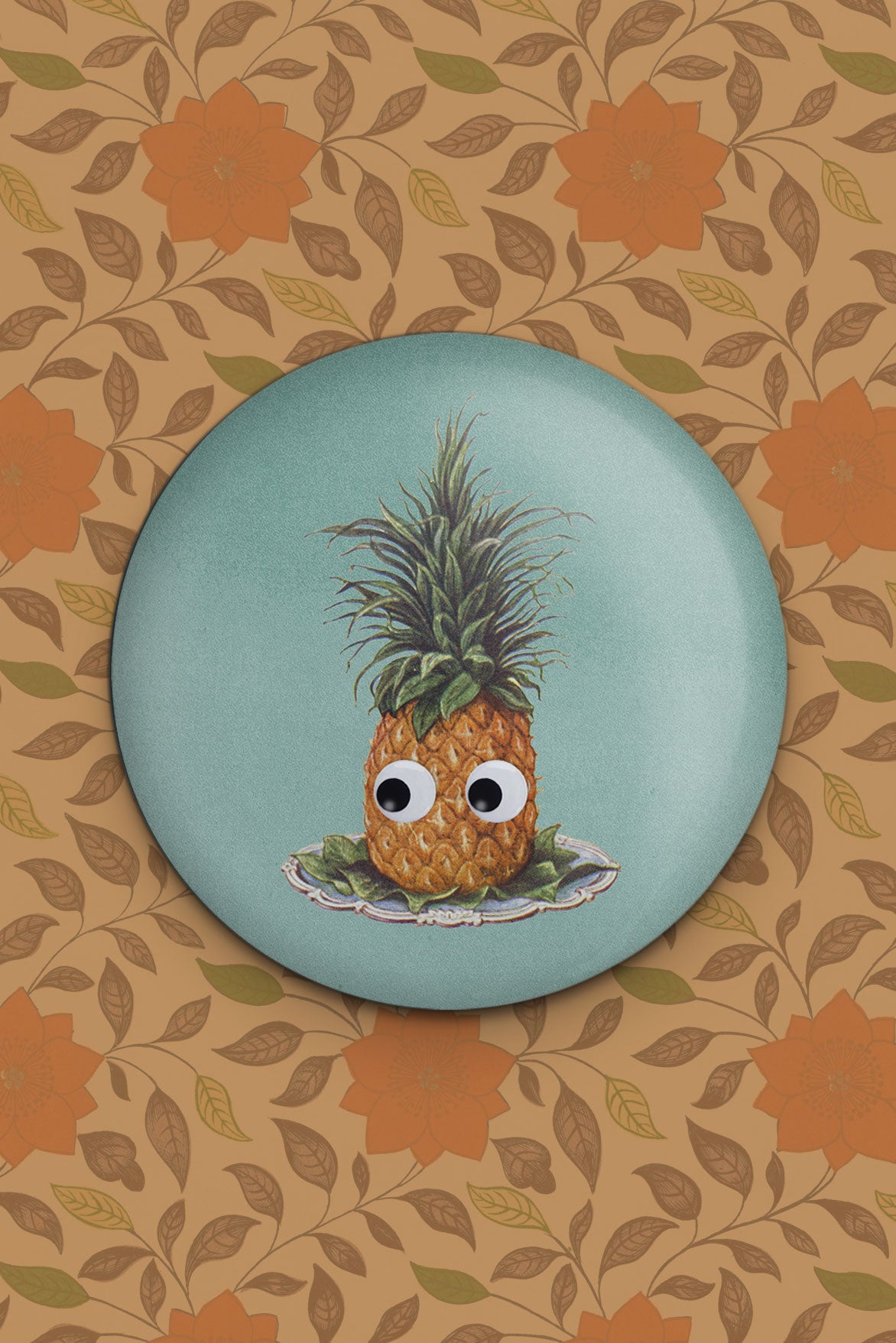 Aimant "Googly Pineapple"