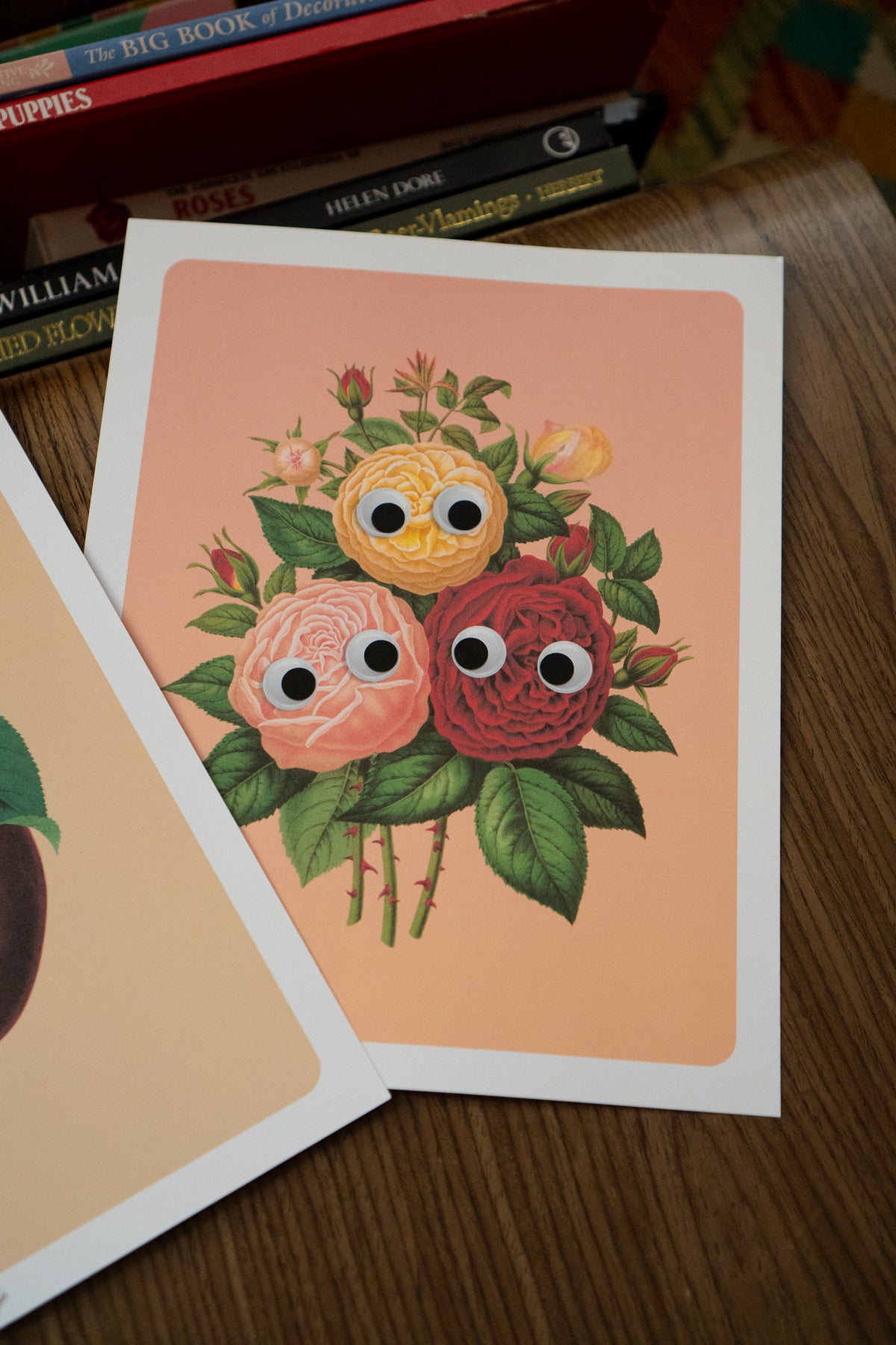 Affiche 'Googly Roses'