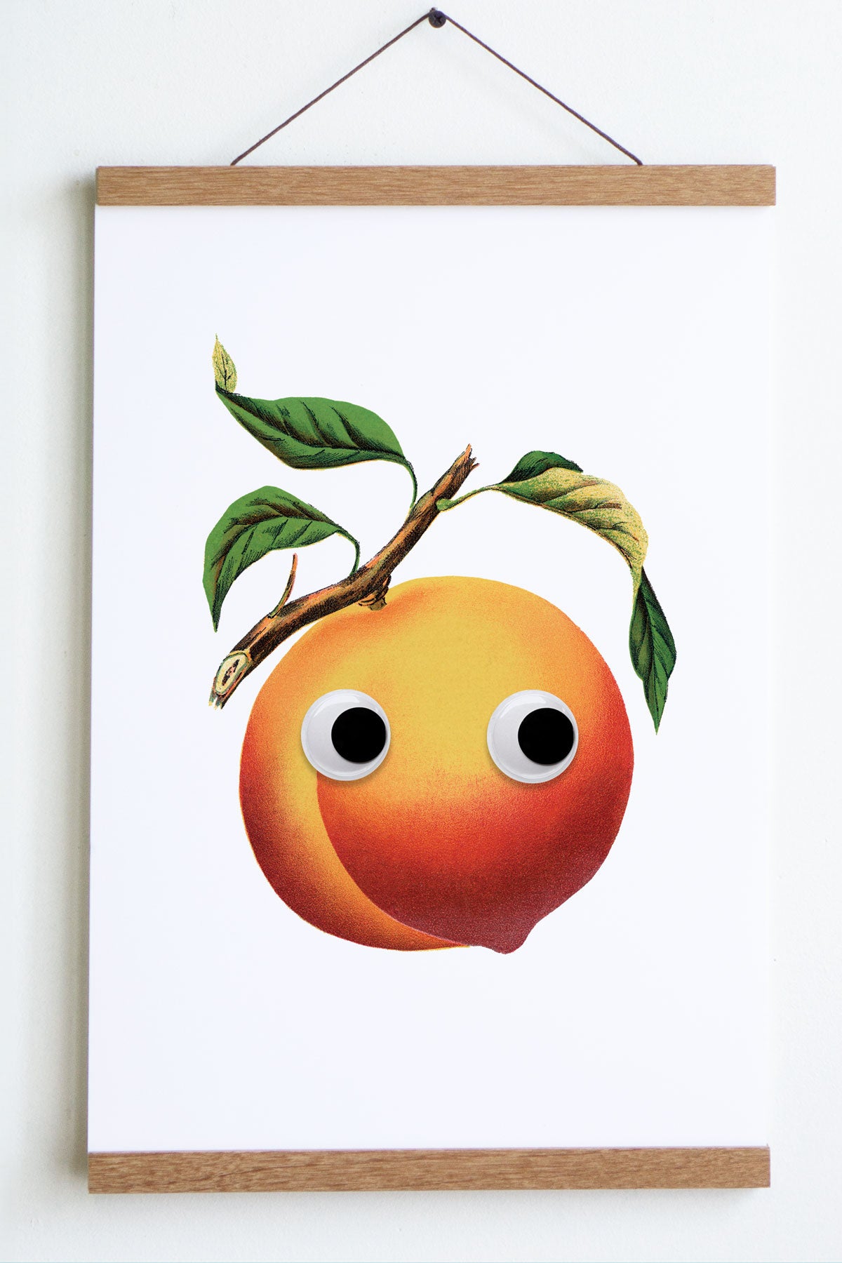 Affiche 'Googly Peach'