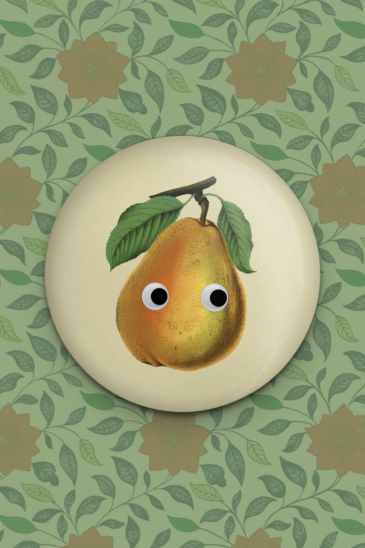 Googly Pear Magnet
