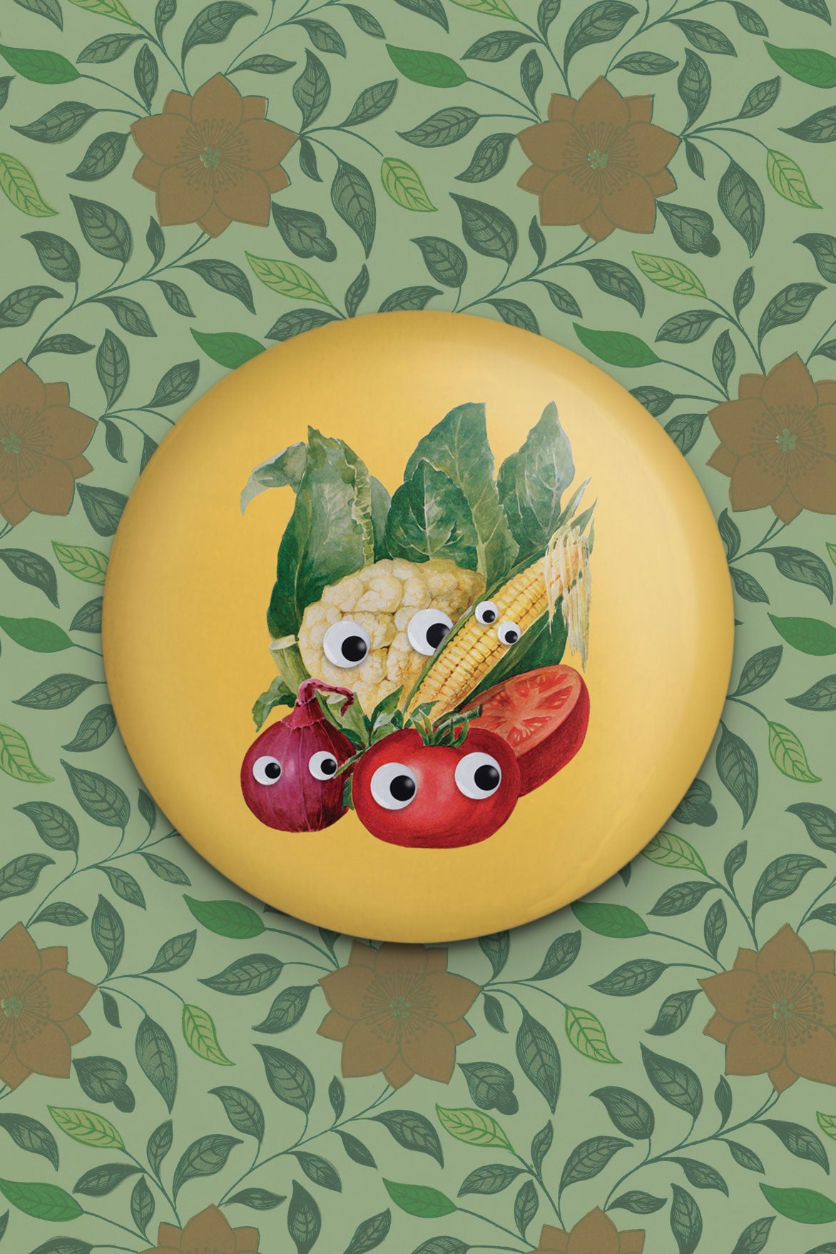 Aimant "Googly Veg"