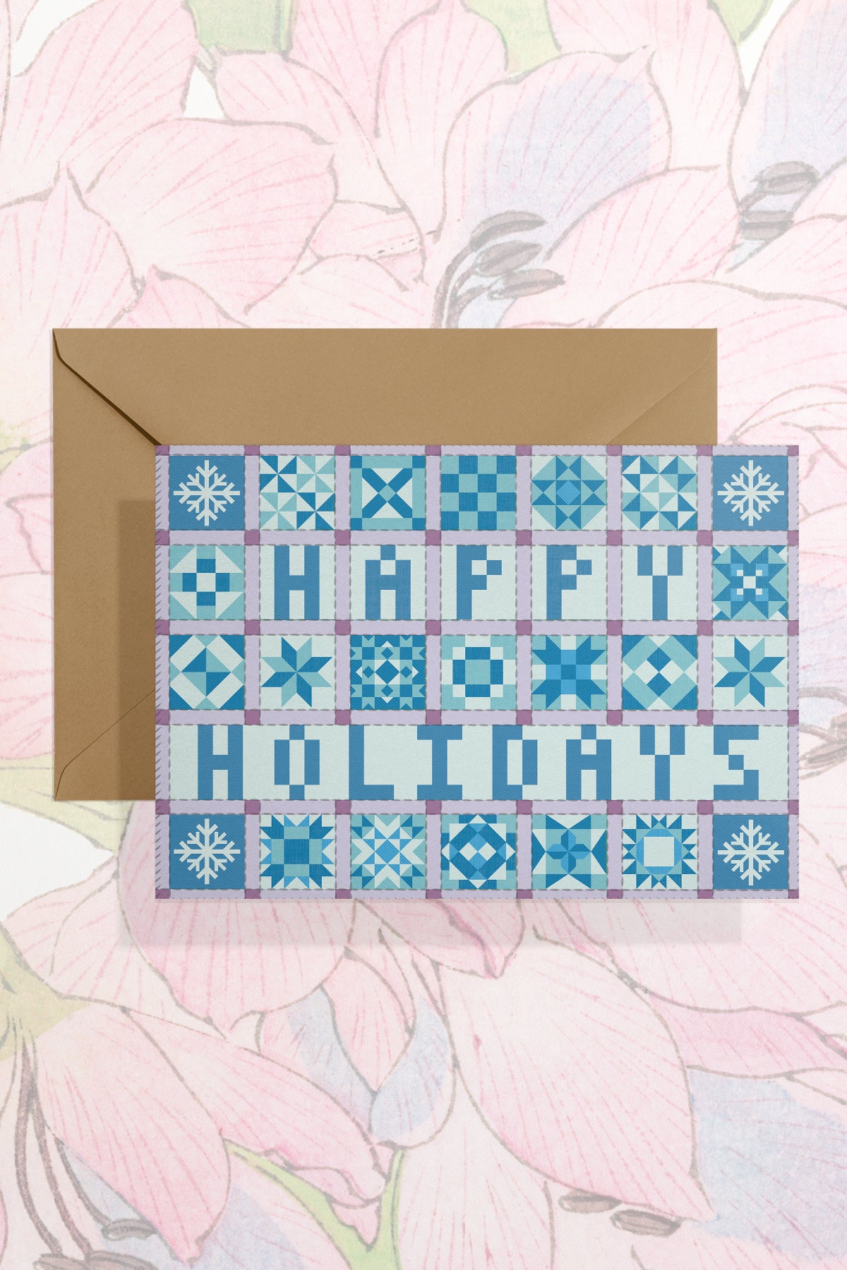 Happy Holidays (Patchwork) Card