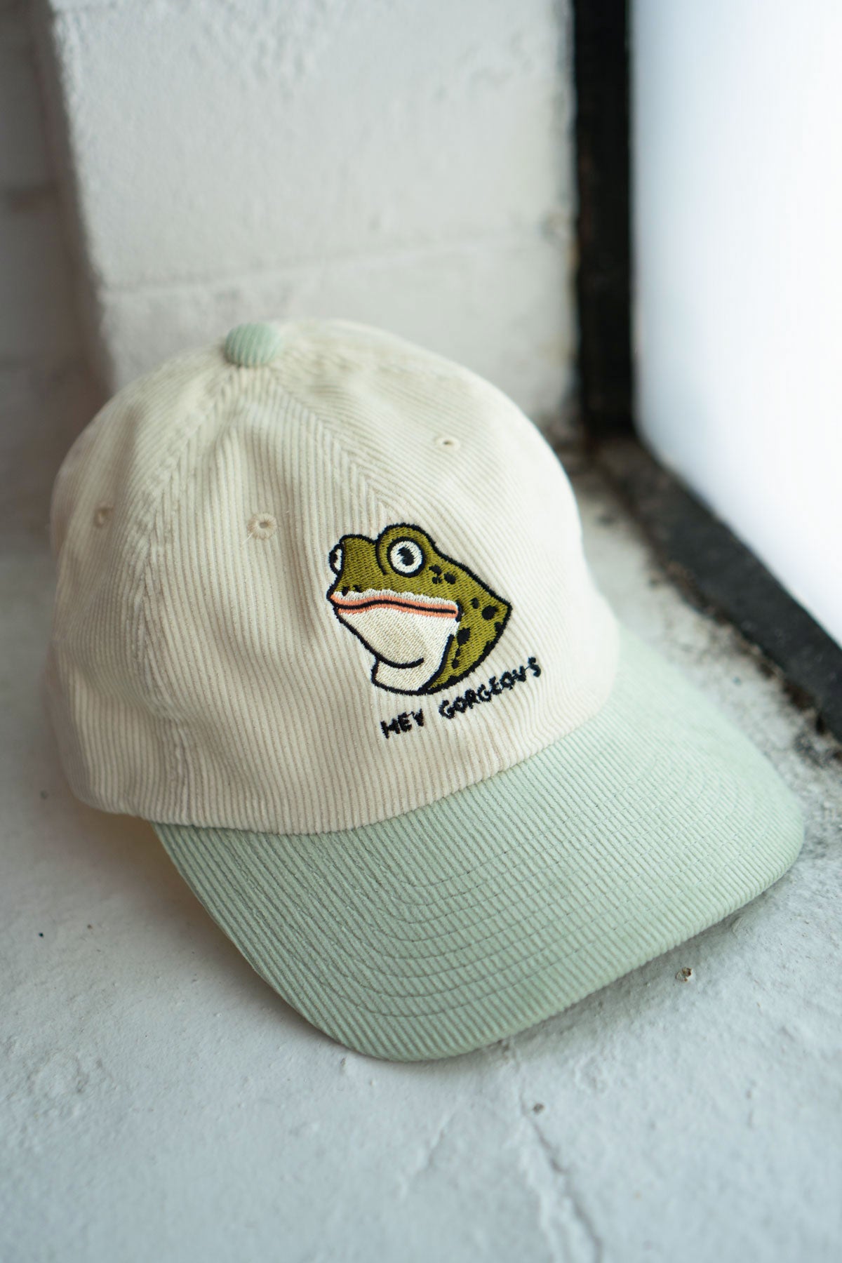 Casquette Velours Côtelé 'Hey Gorgeous'