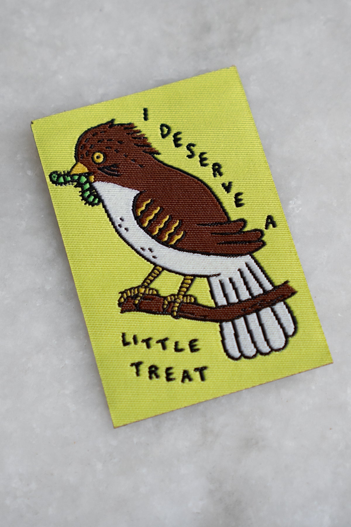 Patch Tissé Collant 'Little Treat'