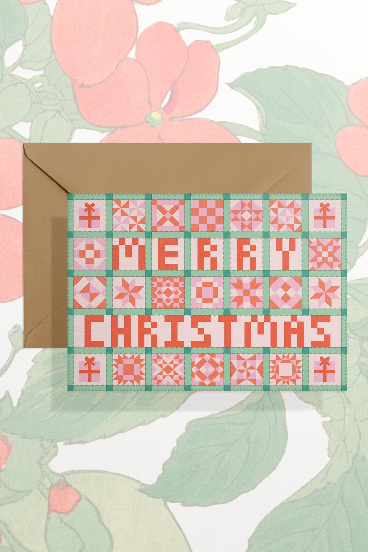 Merry Christmas (Patchwork) Card