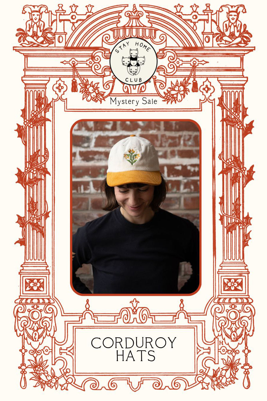 MYSTERY Corduroy Hat