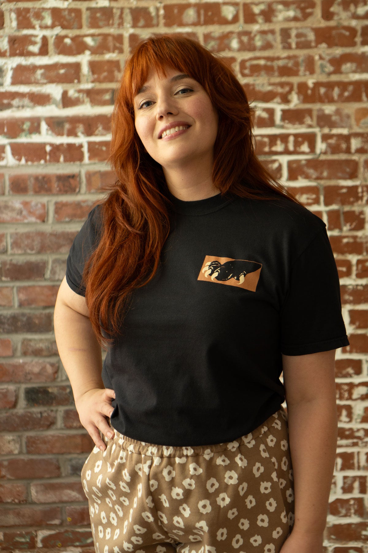 T-Shirt 'Uneasy Does It (Siamese)'