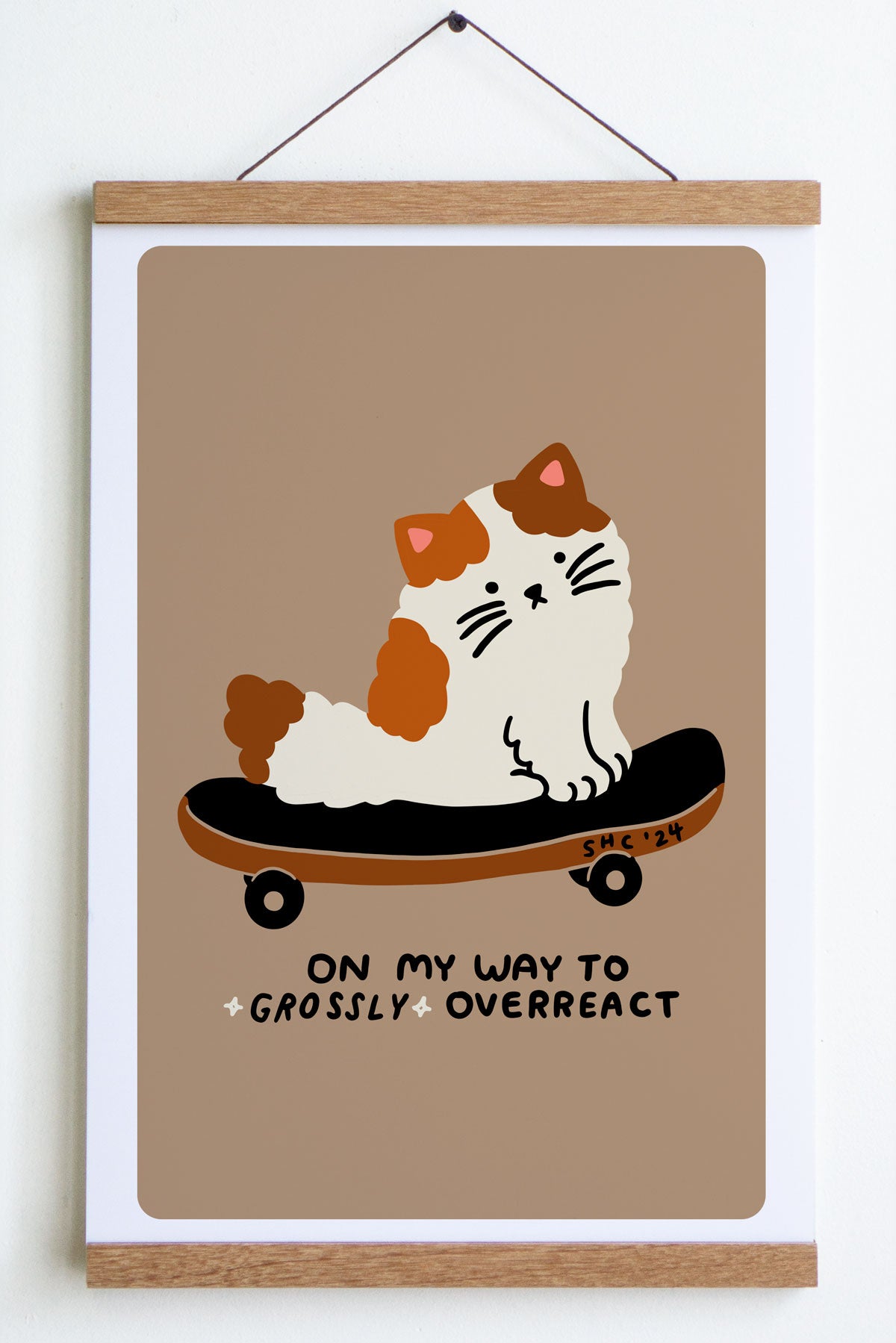 Affiche 'Overreact'