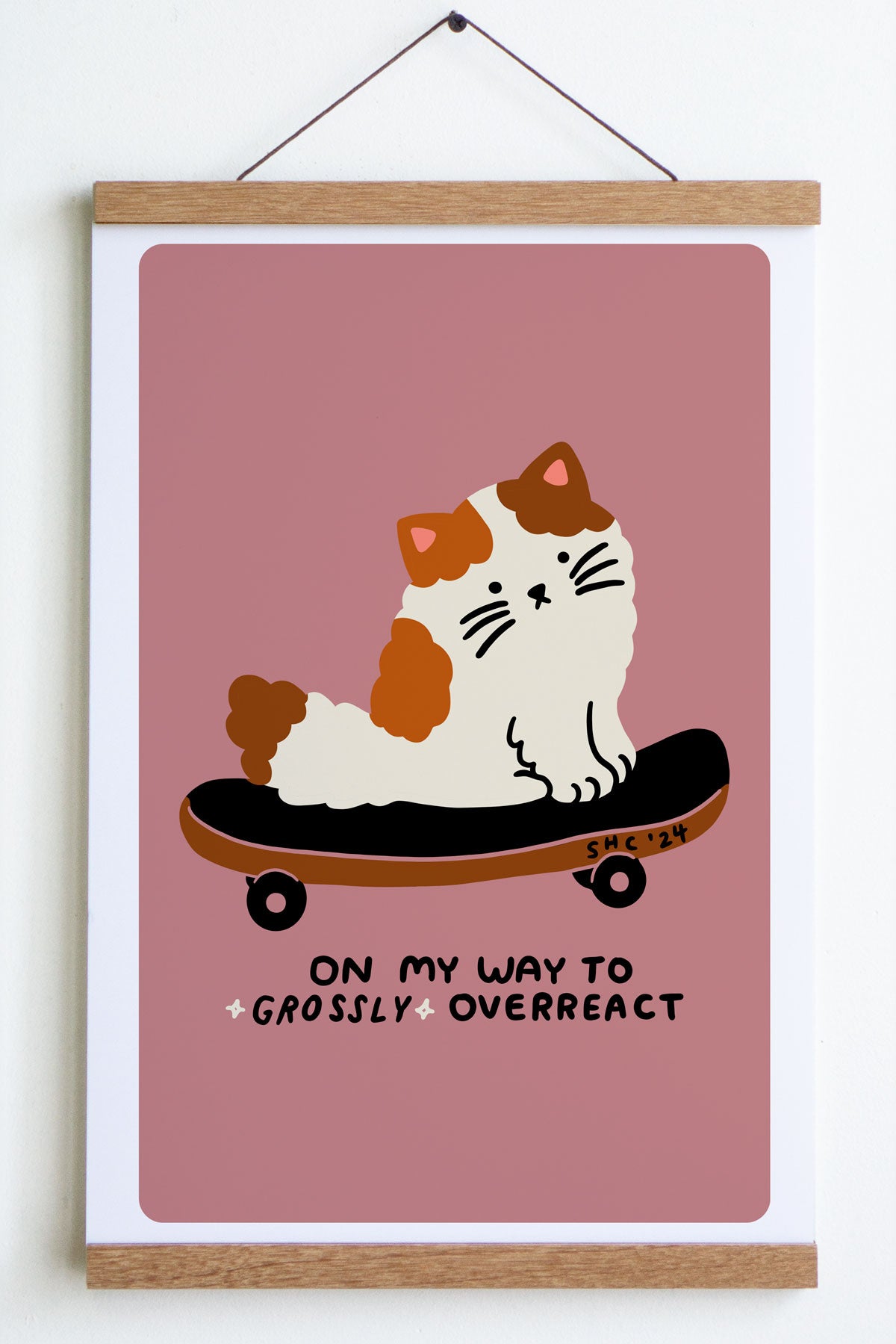 Affiche 'Overreact'