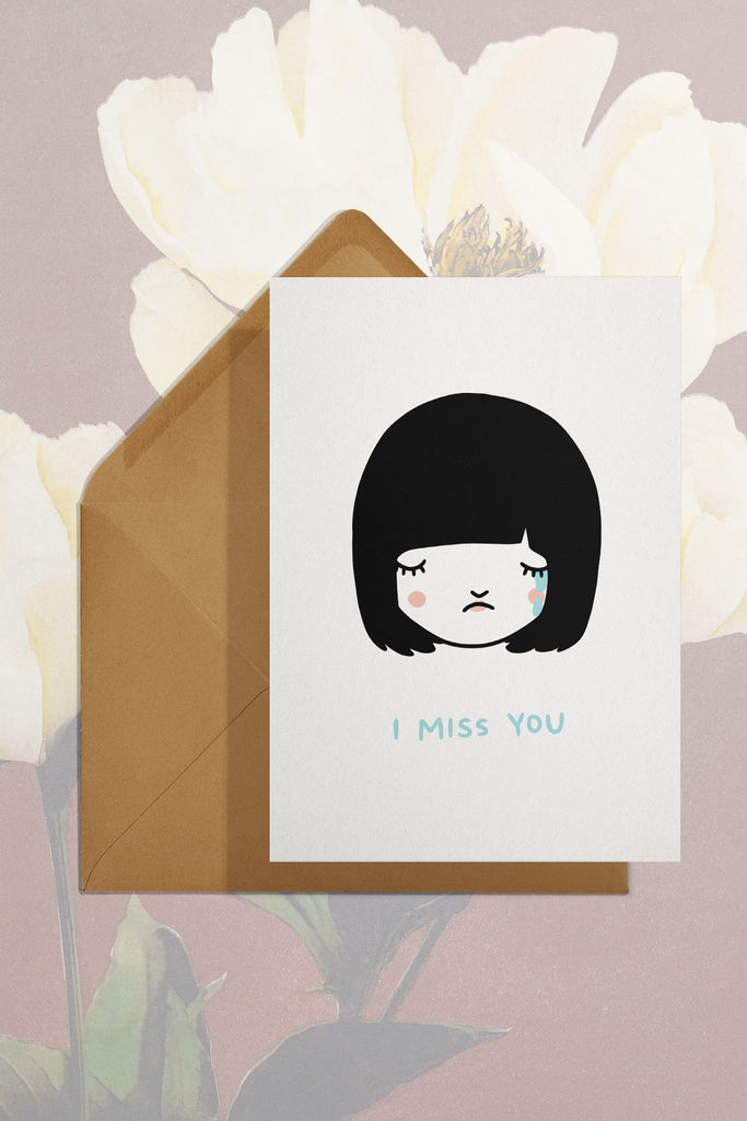 Carte de Voeux 'I Miss You'