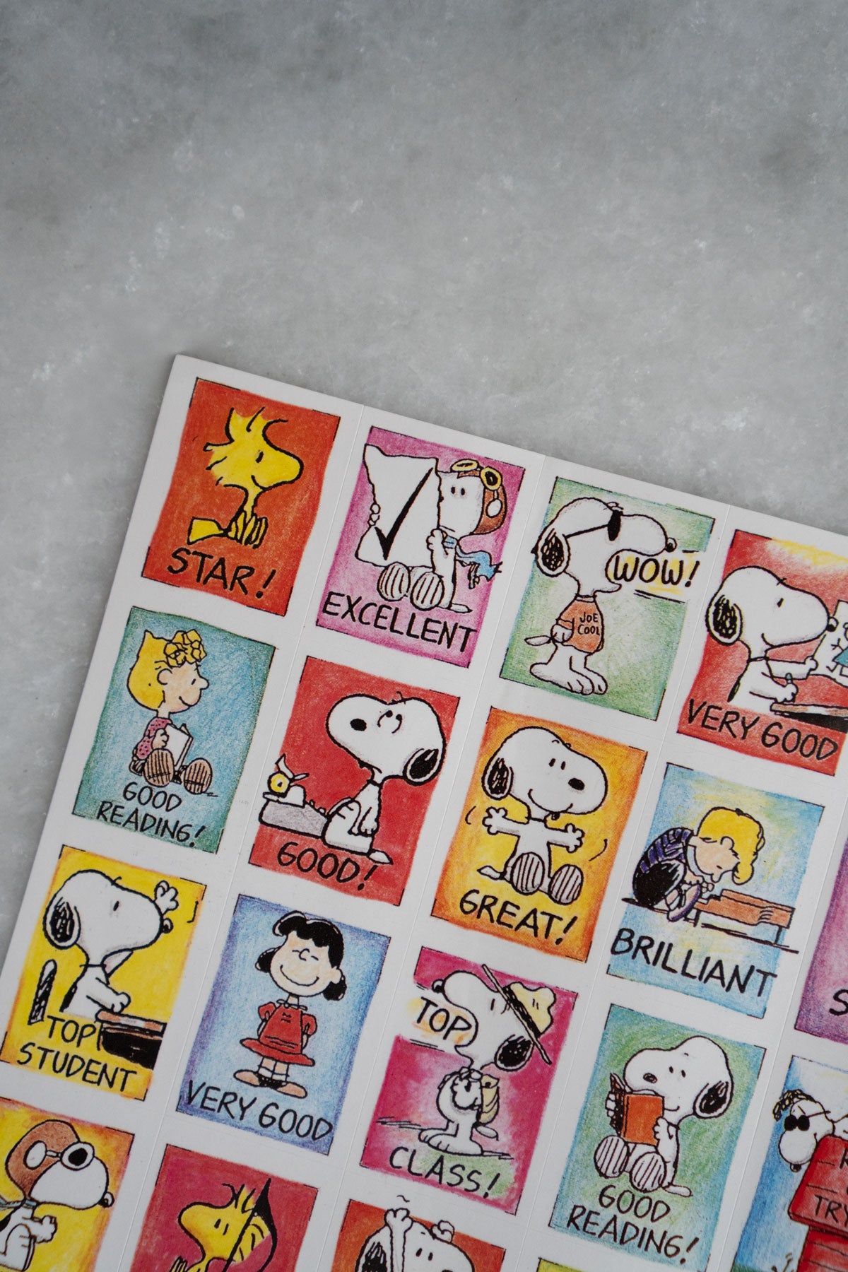 Autocollants pour étudiants vintage Peanuts®