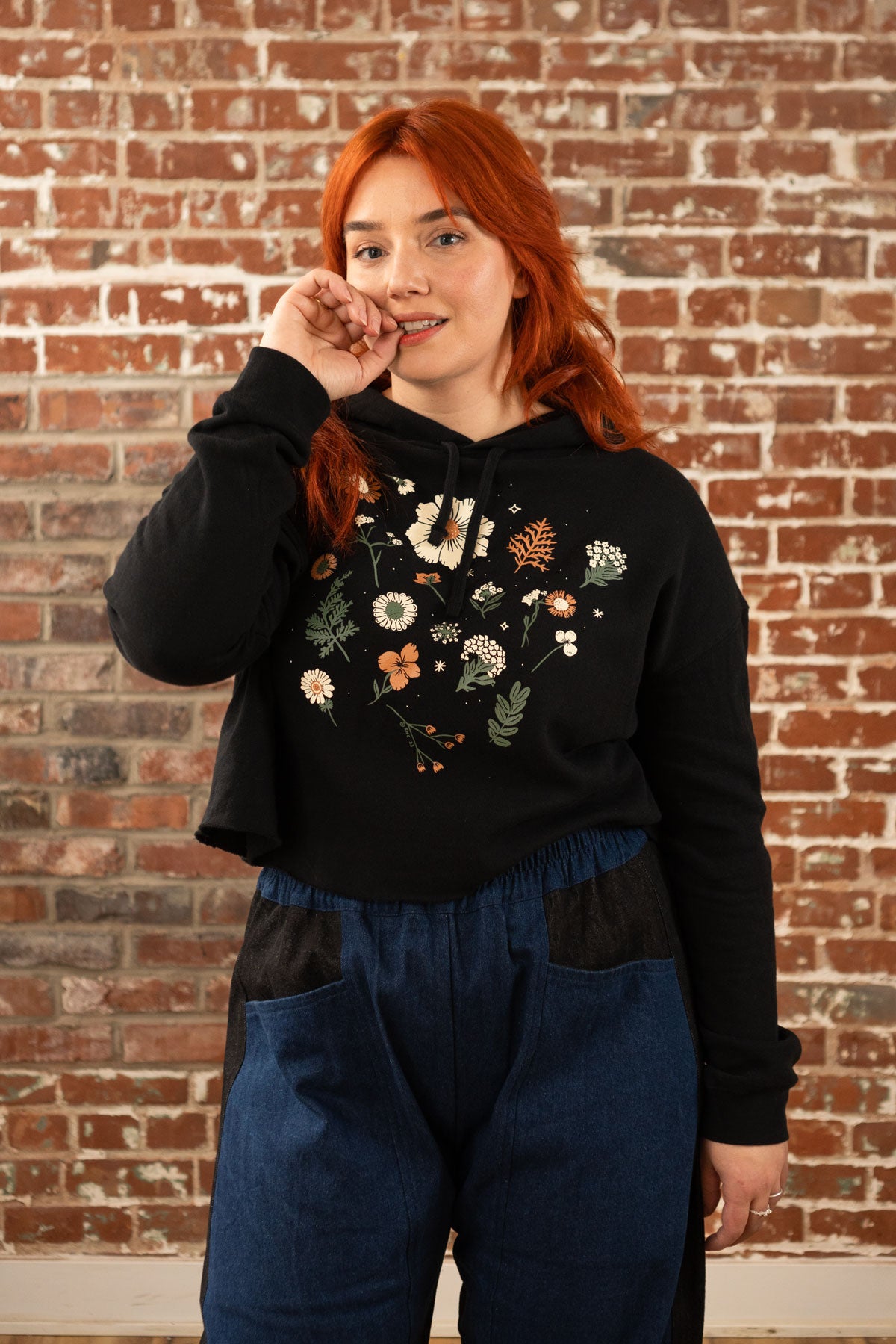 Kangourou court 'Pressed Flowers'