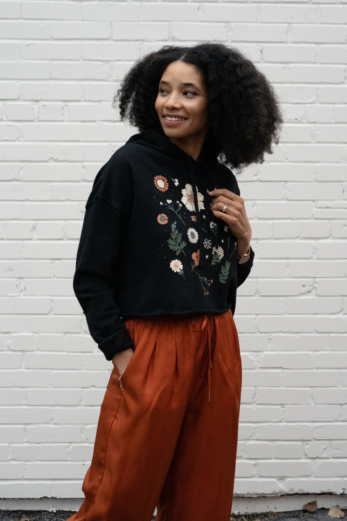 Kangourou court 'Pressed Flowers'