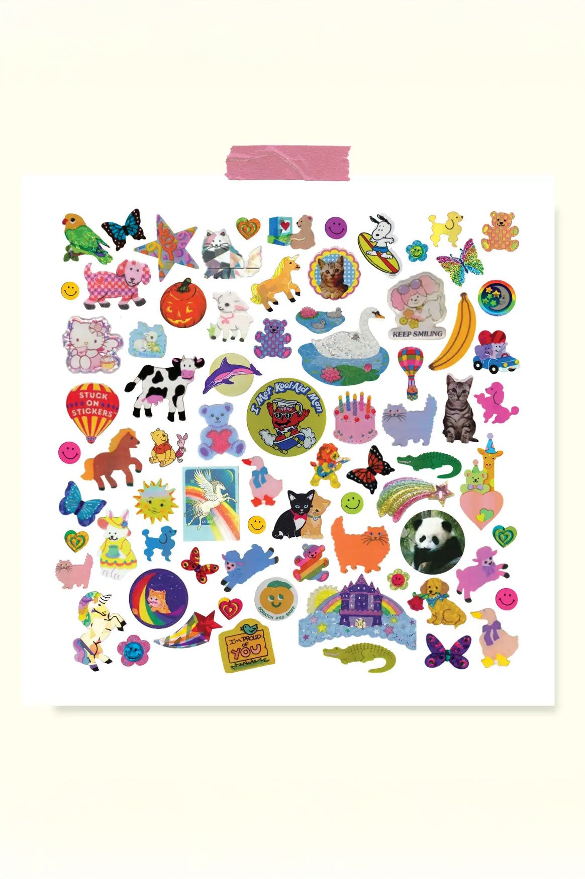 Affiche 'Sticker Collection'