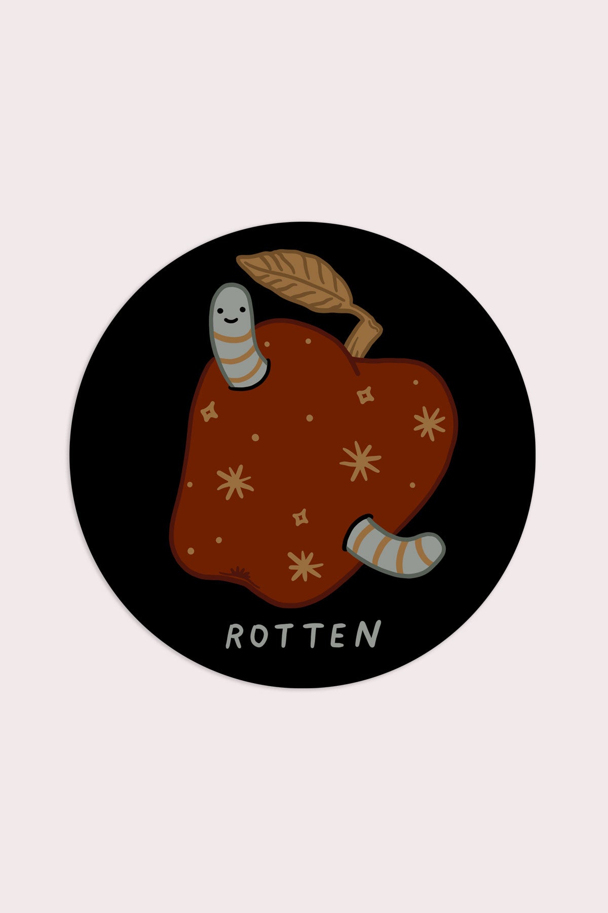 Autocollant 'Rotten Apple'