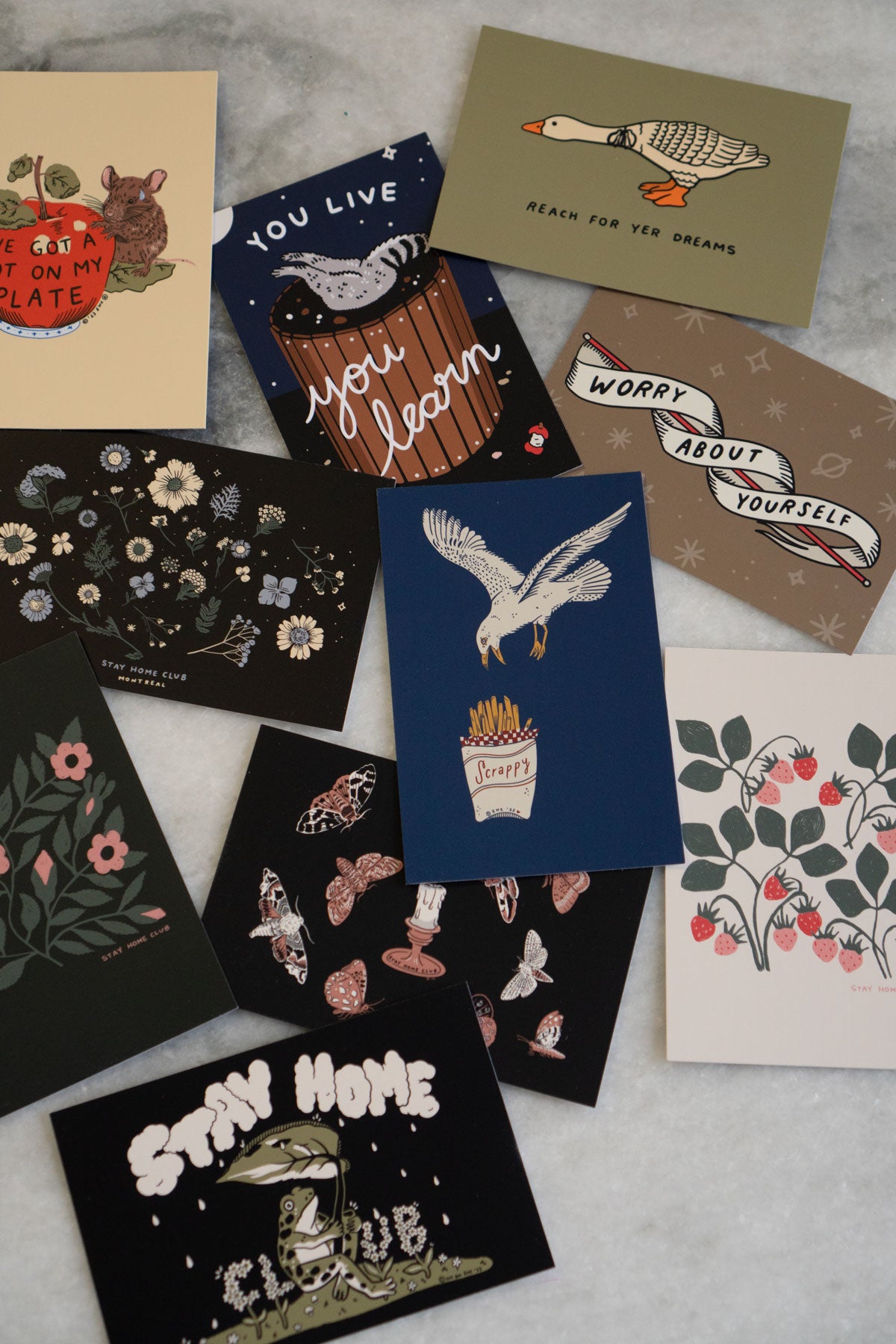Paquet de 20 cartes postales "SHC Part 3"