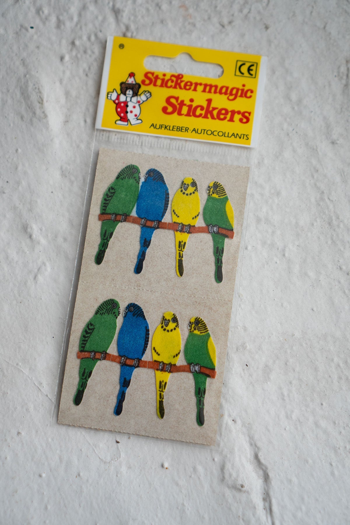 Autocollants Vintage - Oiseaux