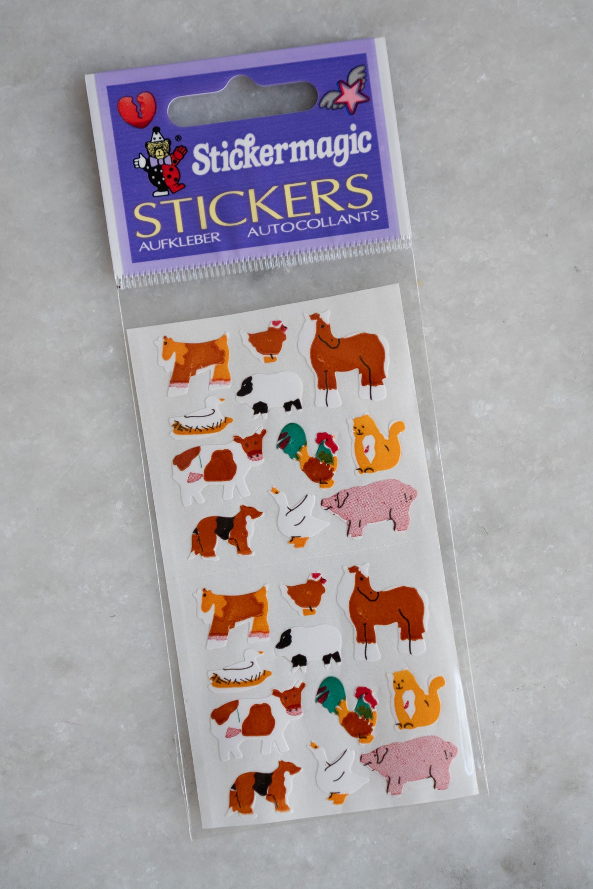 Nostalgic Sticker Strips - Micro Critters