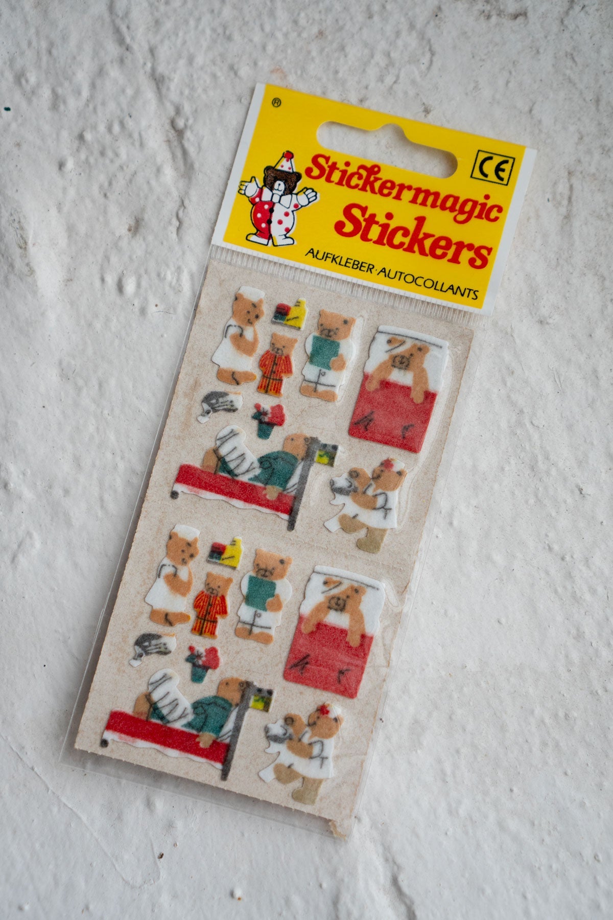 Autocollants Vintage - Nounours