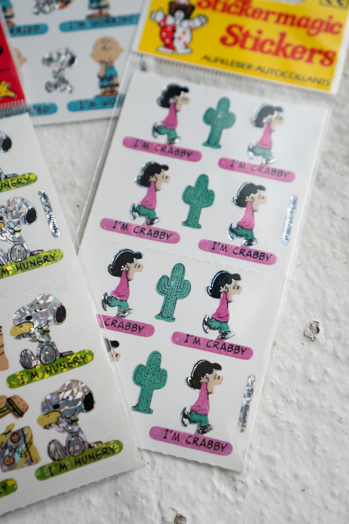 Autocollants Vintage - Peanuts