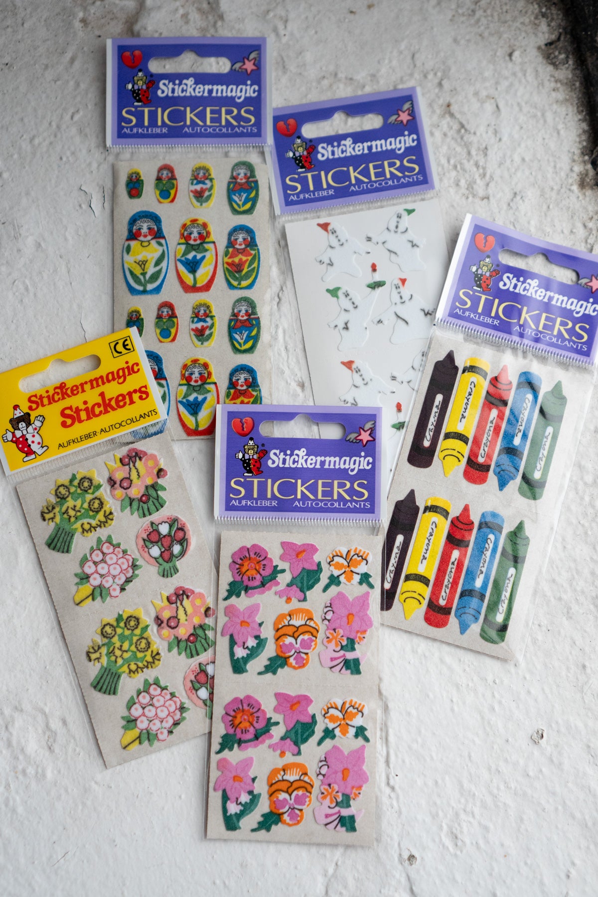 Autocollants Vintage - Autres Choses