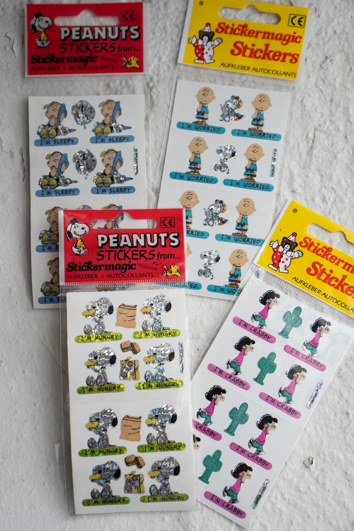 Autocollants Vintage - Peanuts