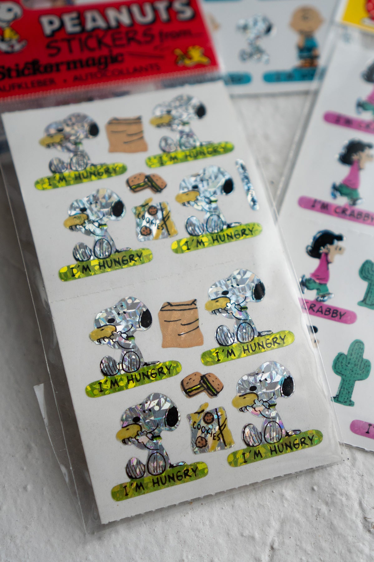 Autocollants Vintage - Peanuts