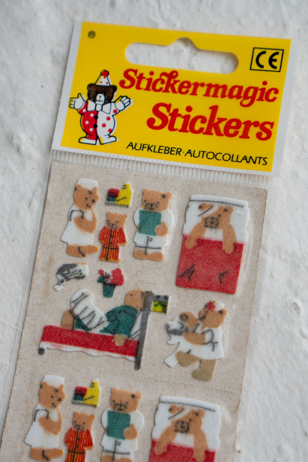 Autocollants Vintage - Nounours