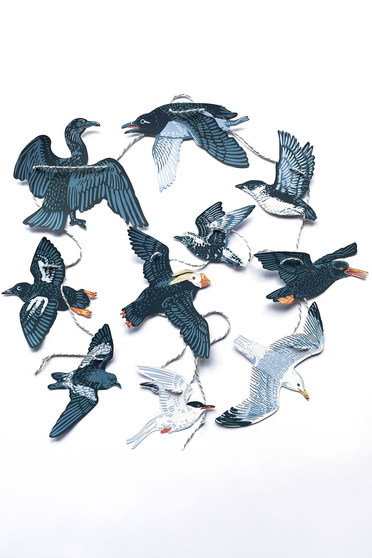 Guirlande en Papier 'PNW Sea Birds'