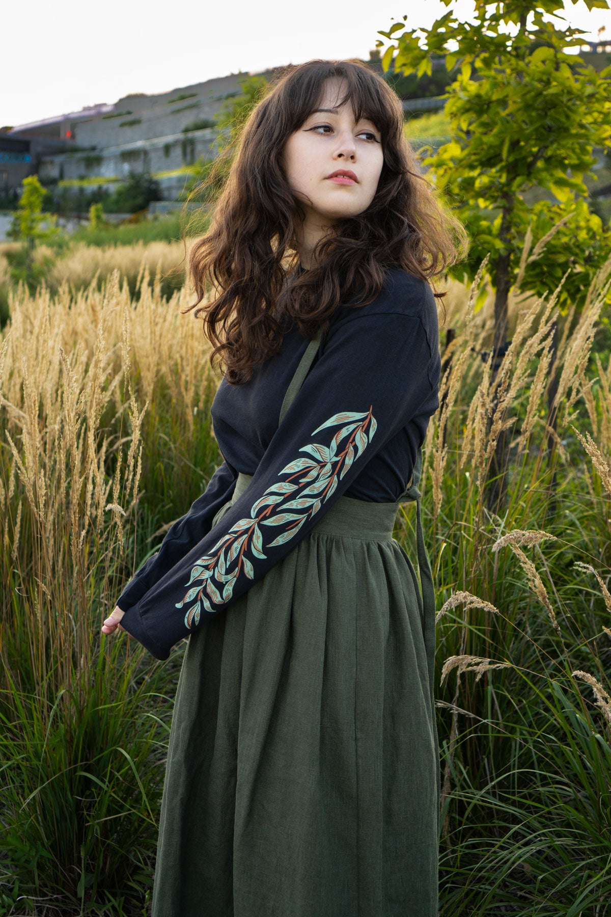 T-shirt à manches longues 'Willow Bough'
