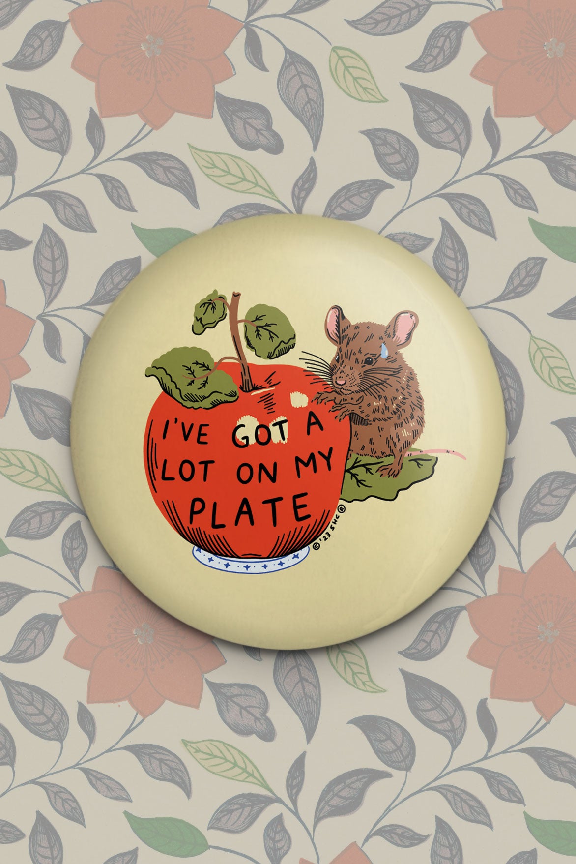 Aimant 'A Lot on my Plate'