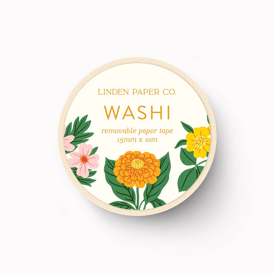 Folk Floral Washi Tape