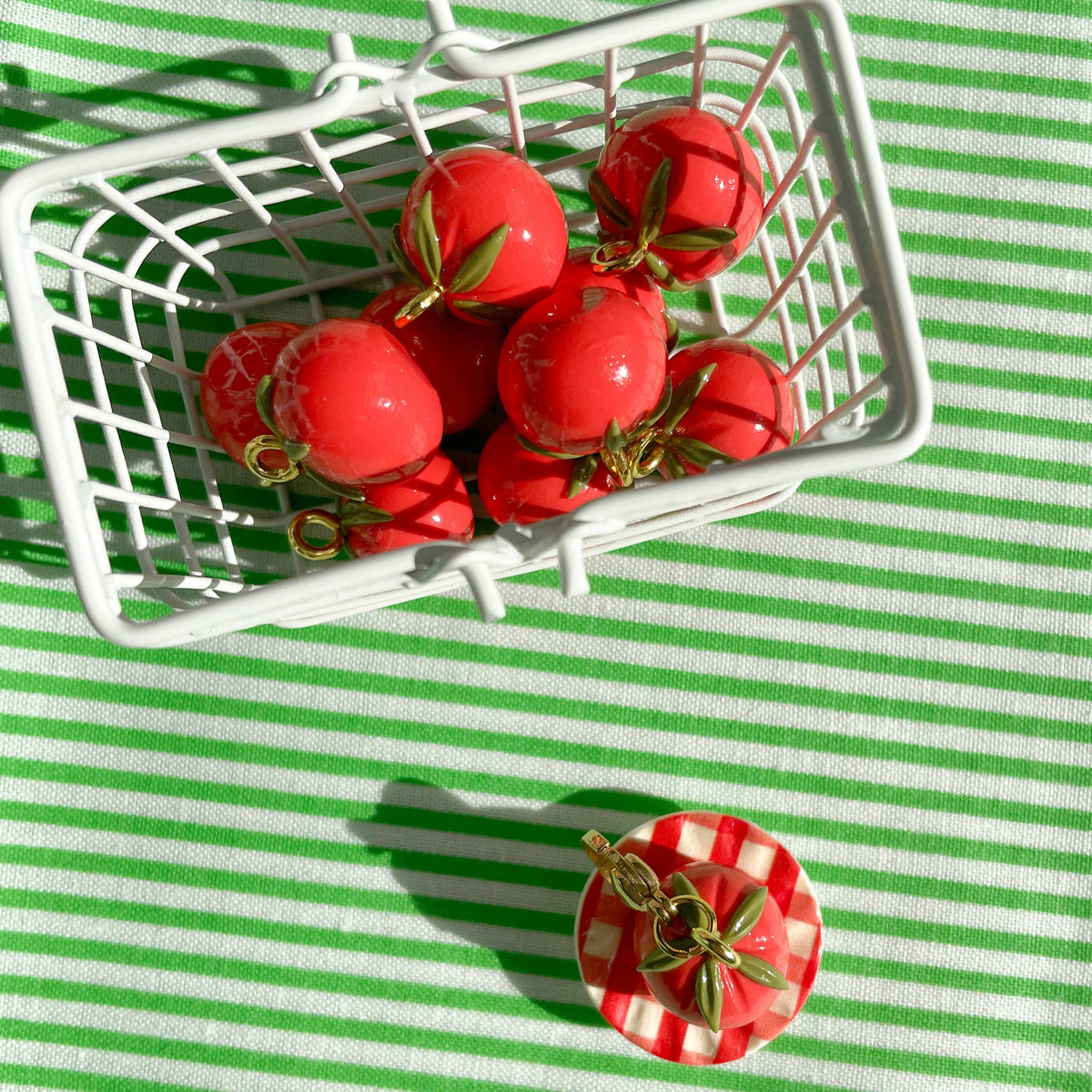 Tiny Tomato Charm