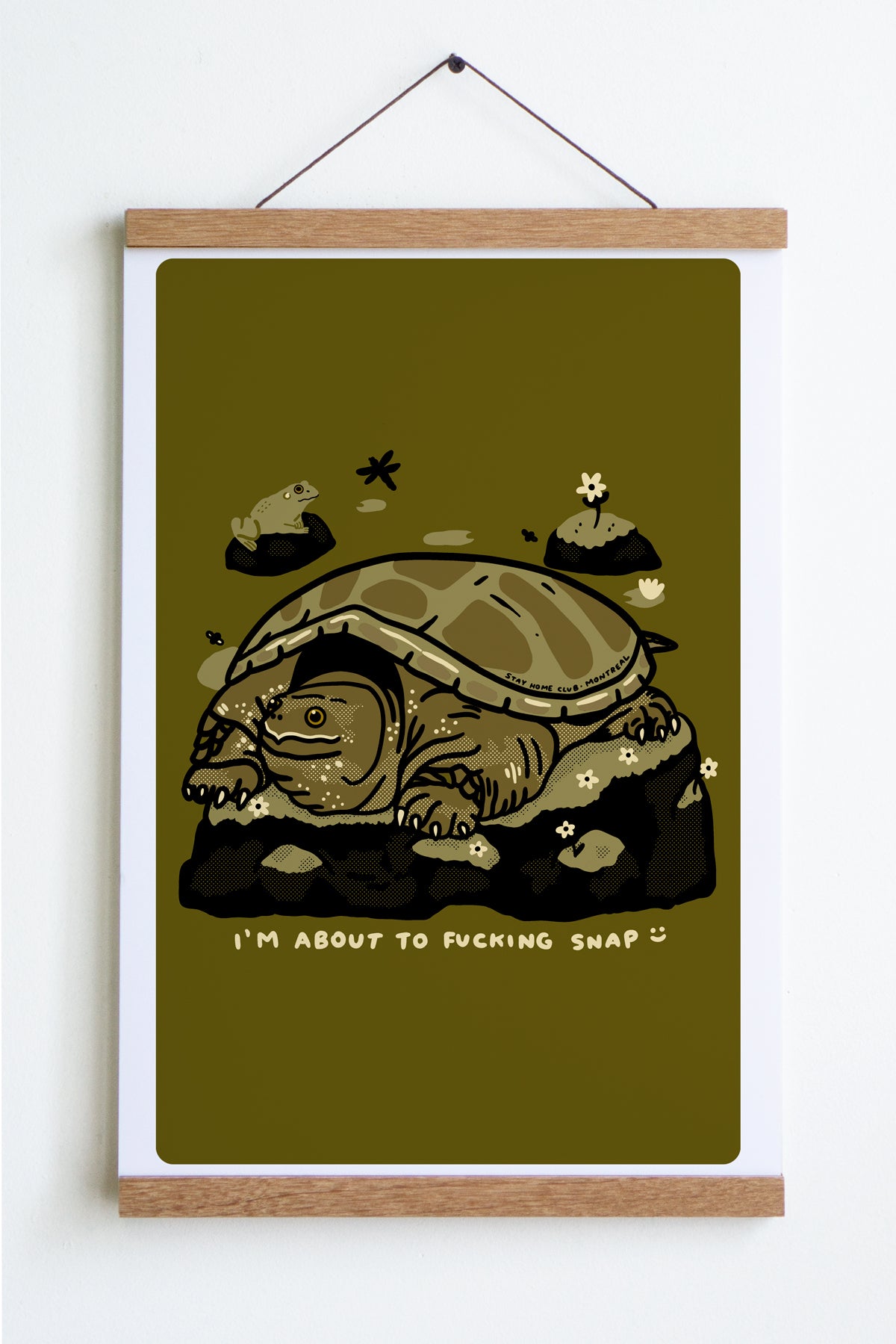 Affiche 'About to Snap'