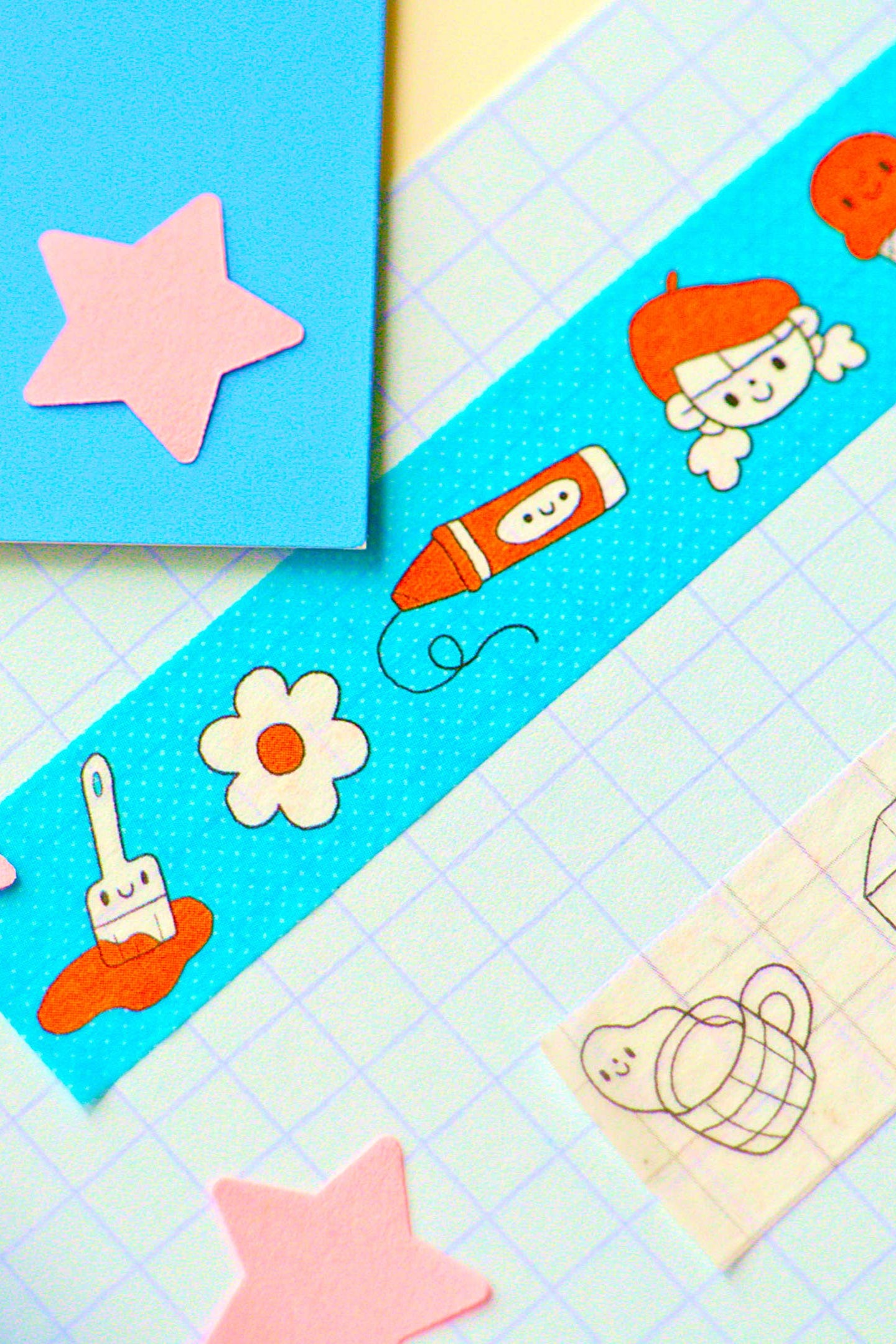 Ruban décoratif 'A Pop of Red'