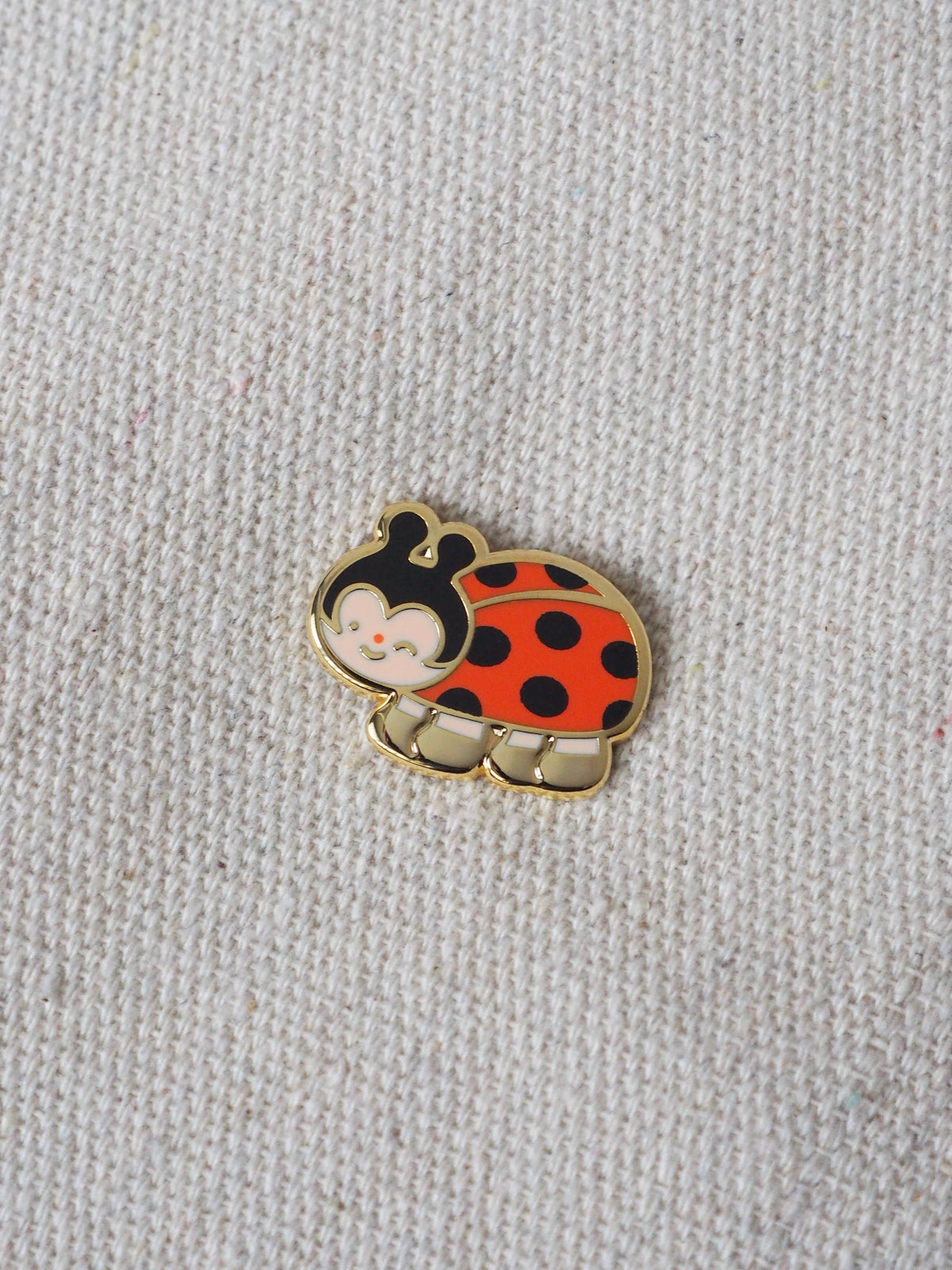 Natamori Ladybug Pin