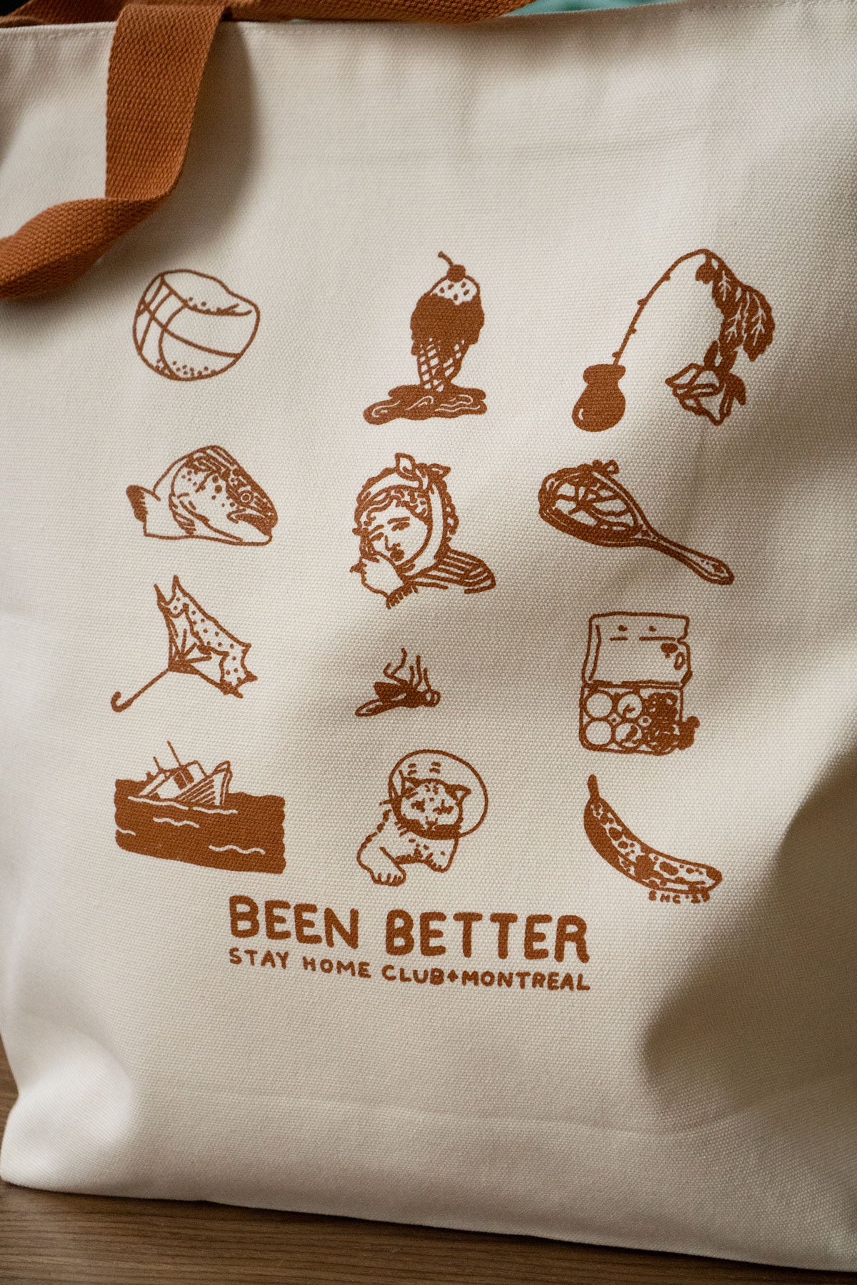 Been Better Icons Big Zip Tote