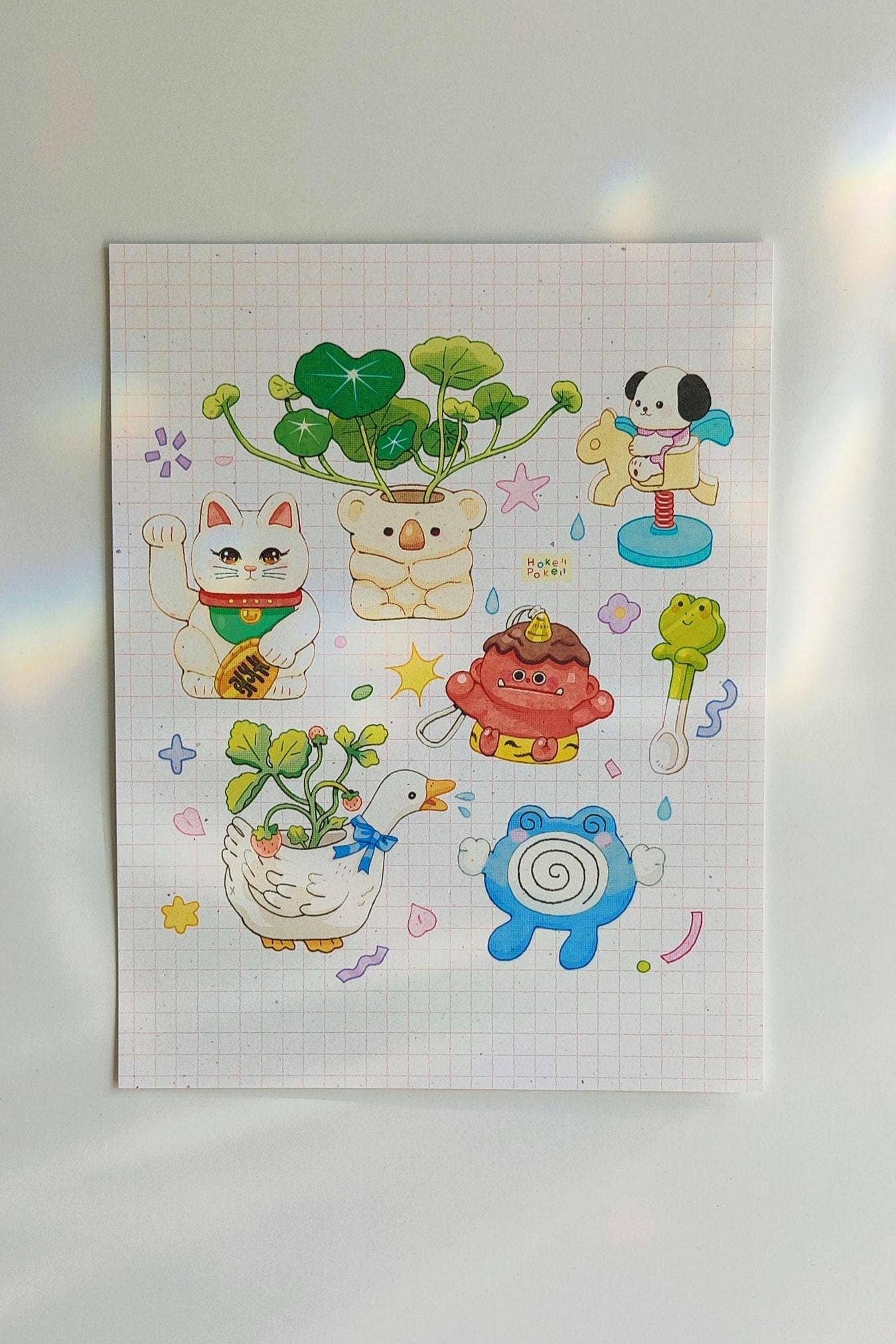 Affiche 'Cute Knick Knacks'