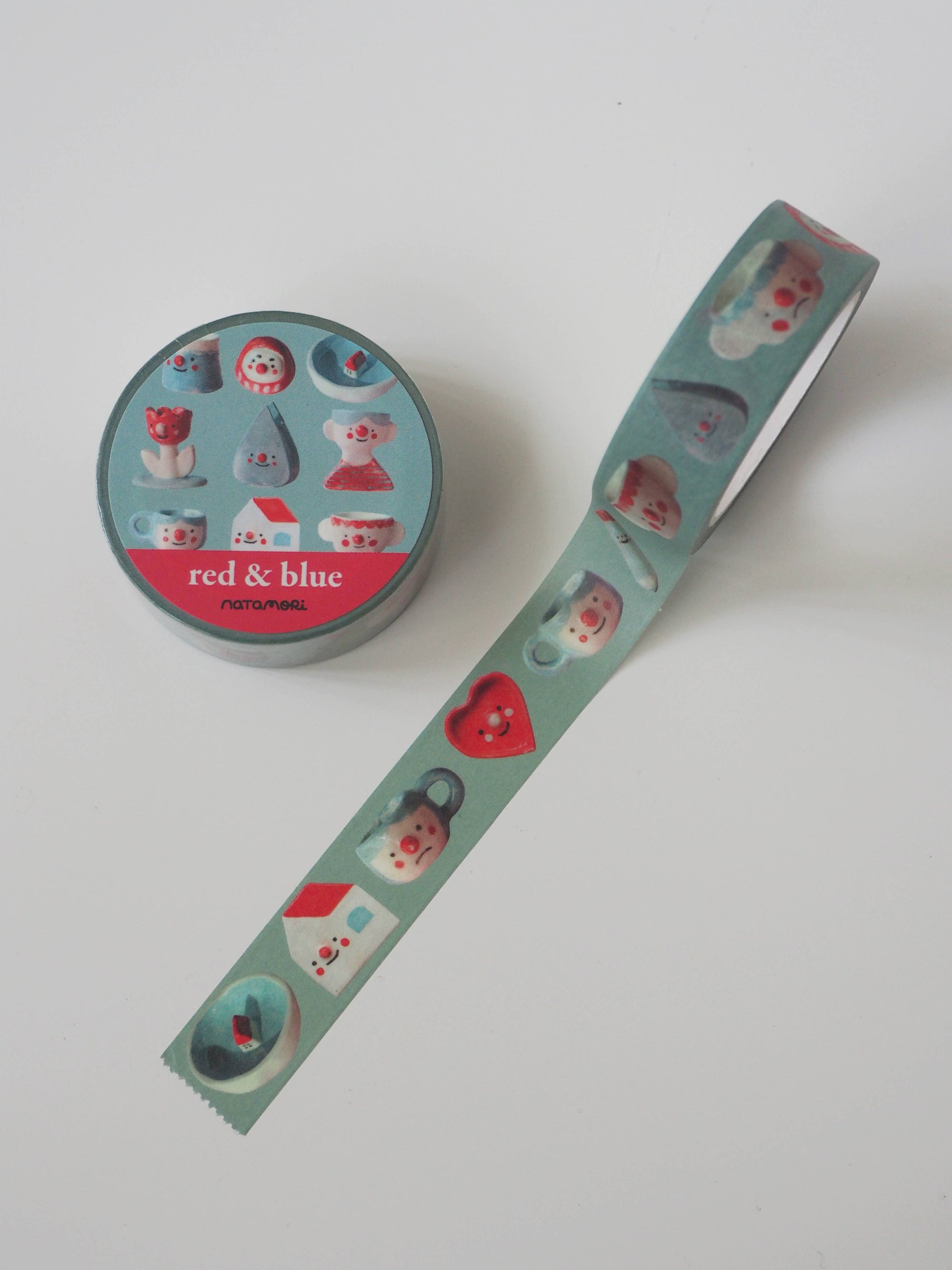 Red + Blue Washi Tape