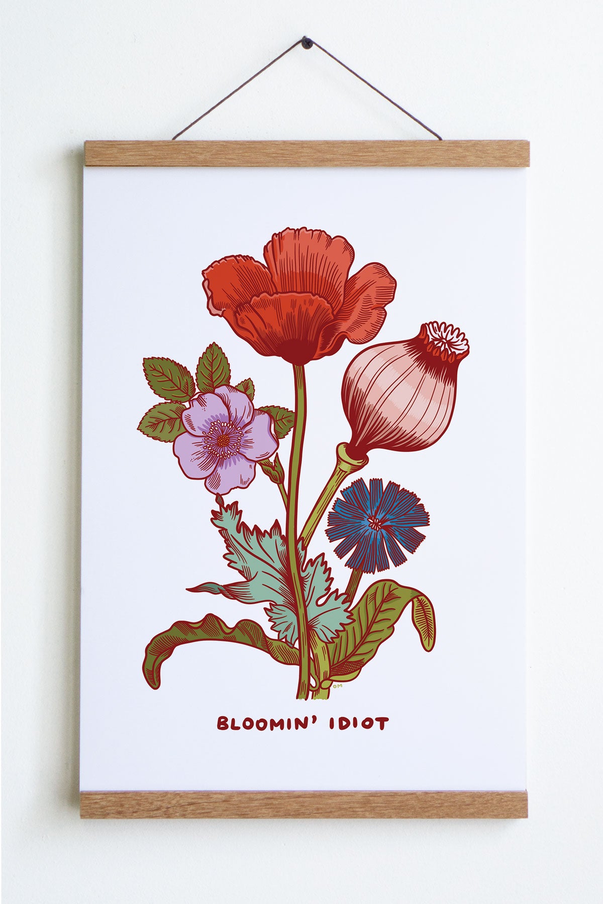 Affiche 'Bloomin Idiot'