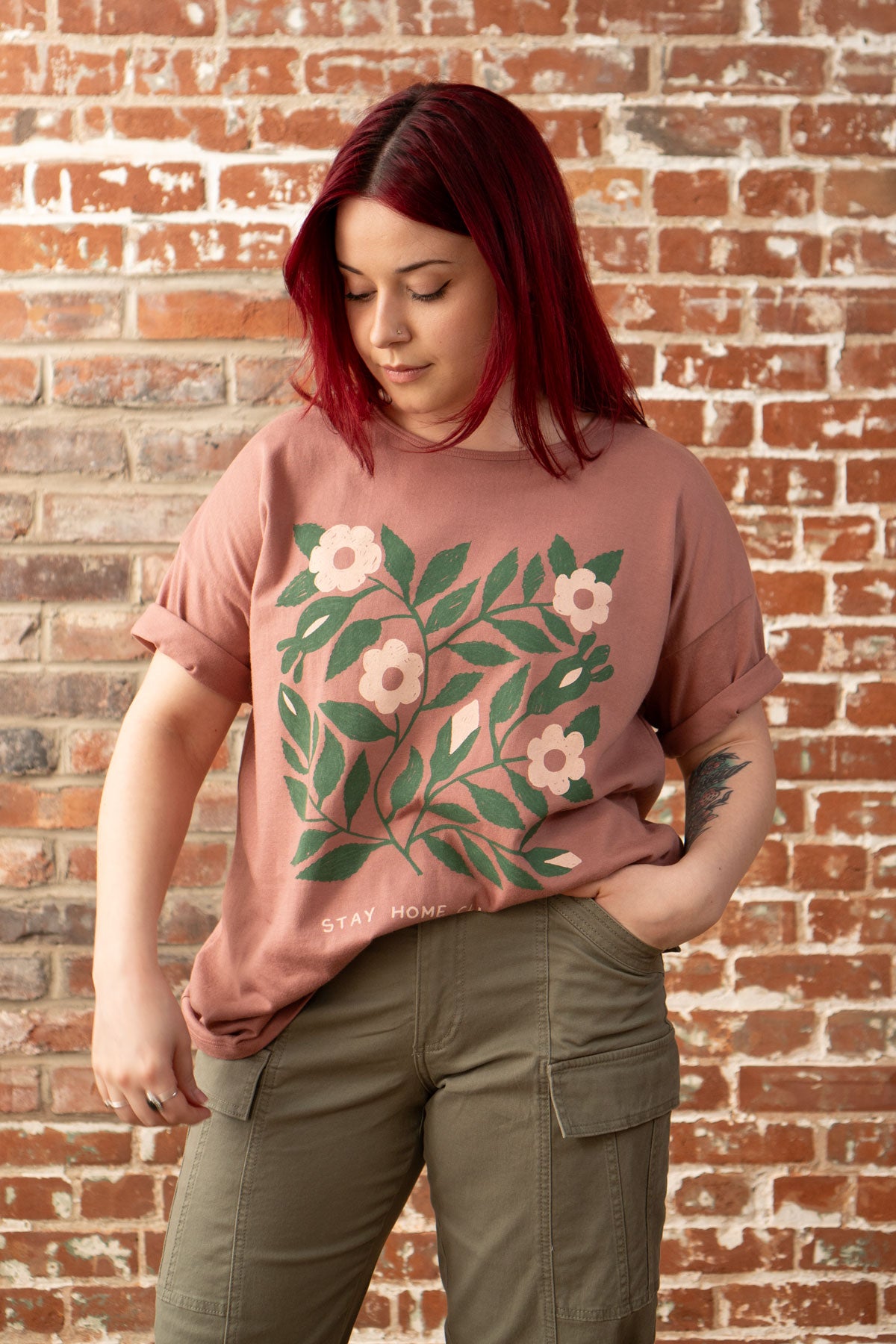 T-Shirt Ample Classique 'Blooms 1858'