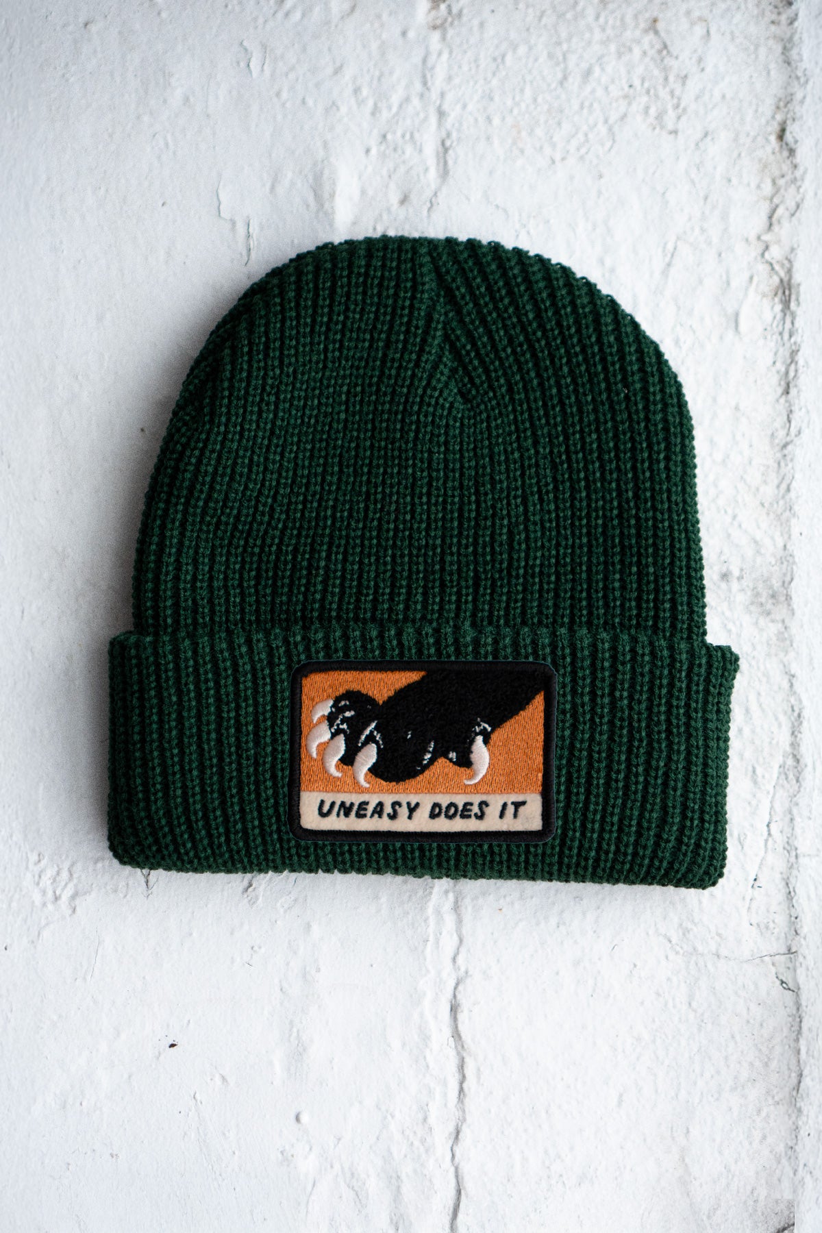 Shaker Stitch Beanie - Pick Your Patch
