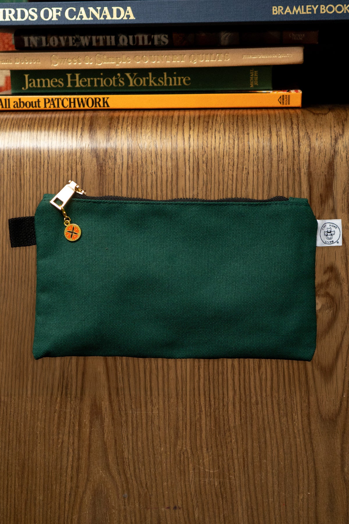 Patched Zipper Pouch - Pick Your Patch