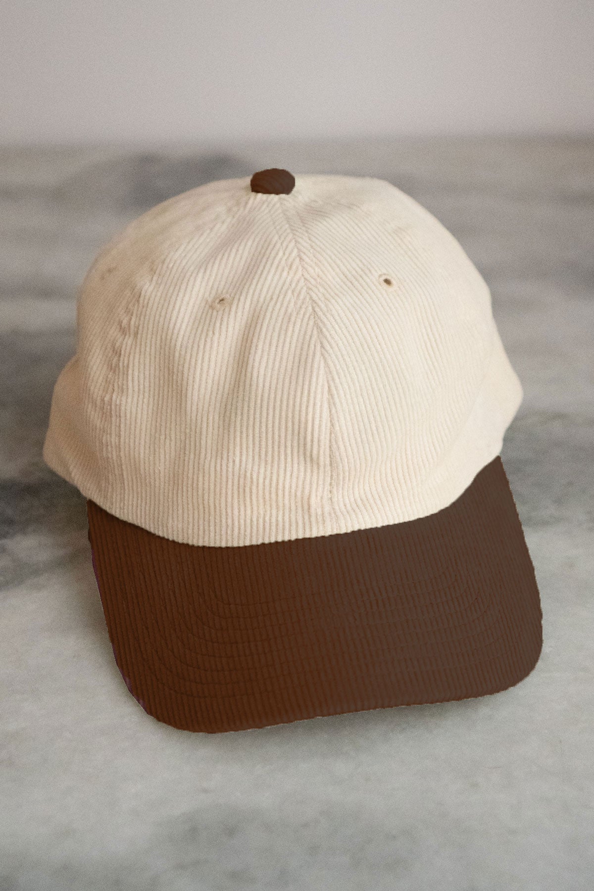 Casquette Velours-Côtelé "Choisis-Ta-Patch"