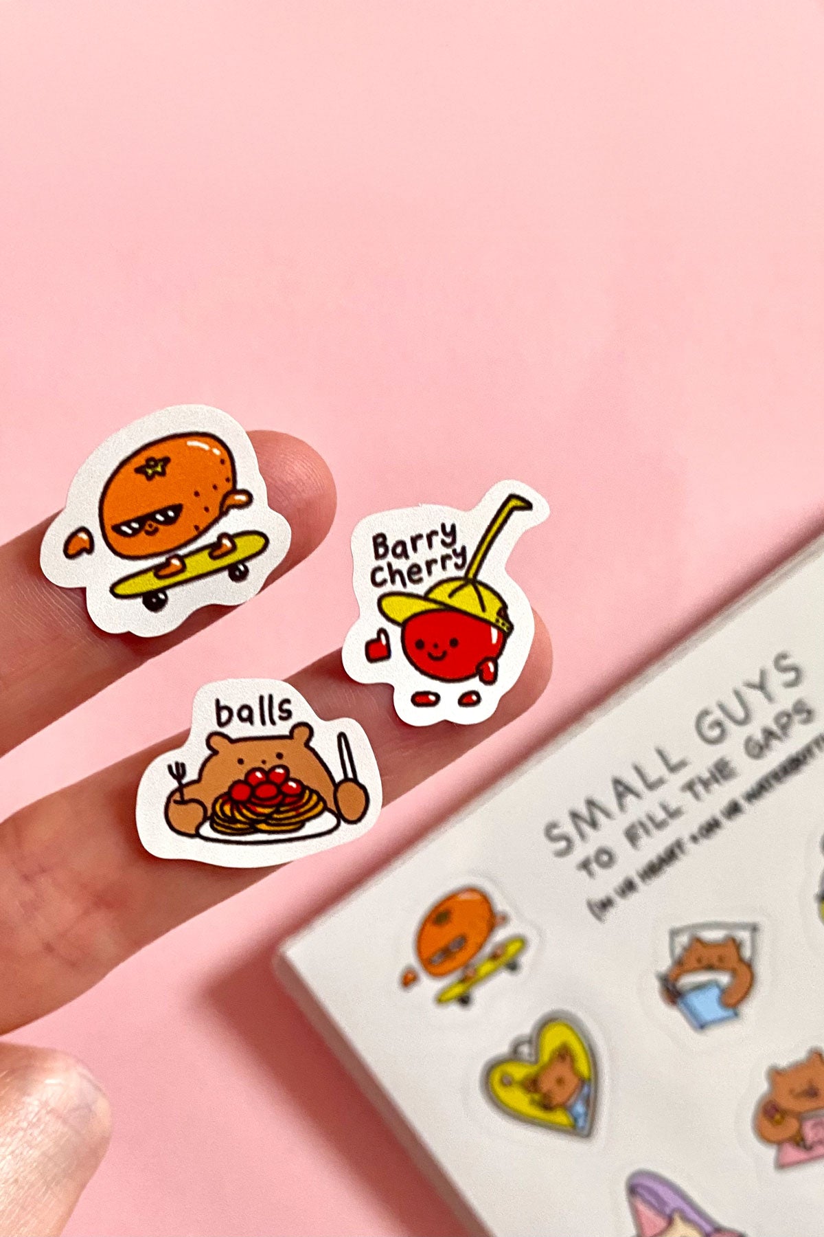 Feuille d'Autocollants 'Small Guys'