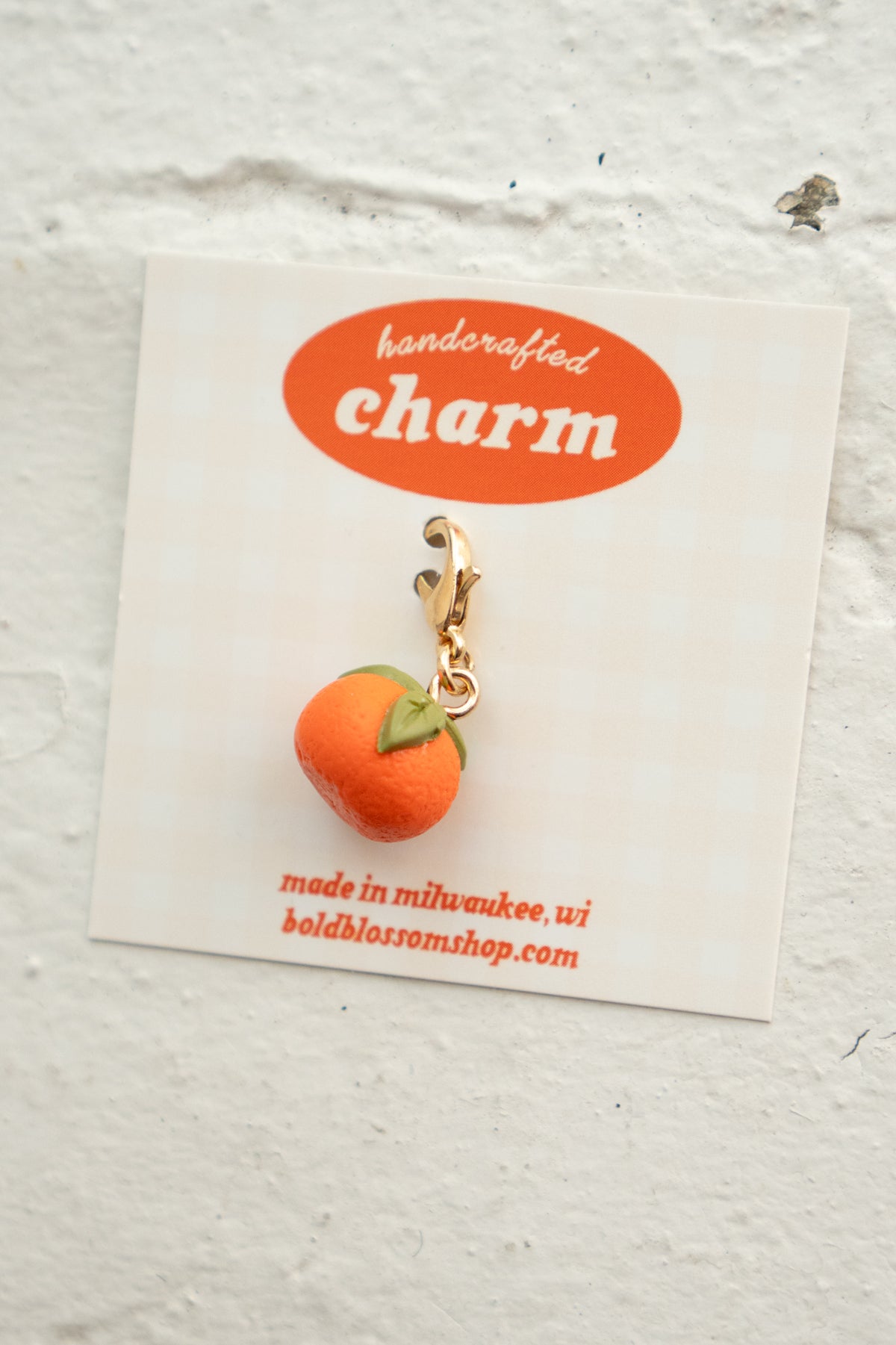 Tiny Clementine Charm