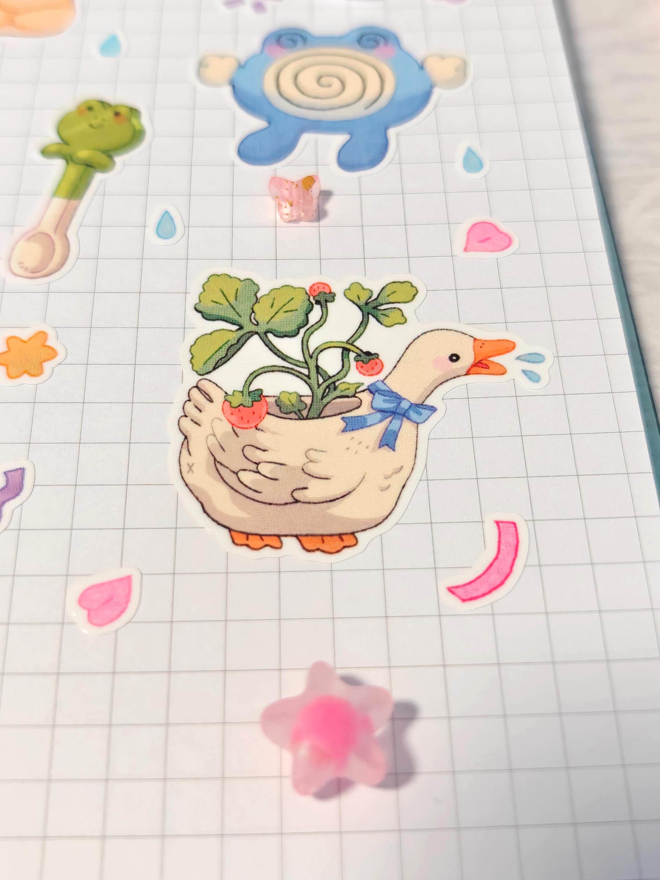 Knick Knacks Glossy Clear Sticker Sheet