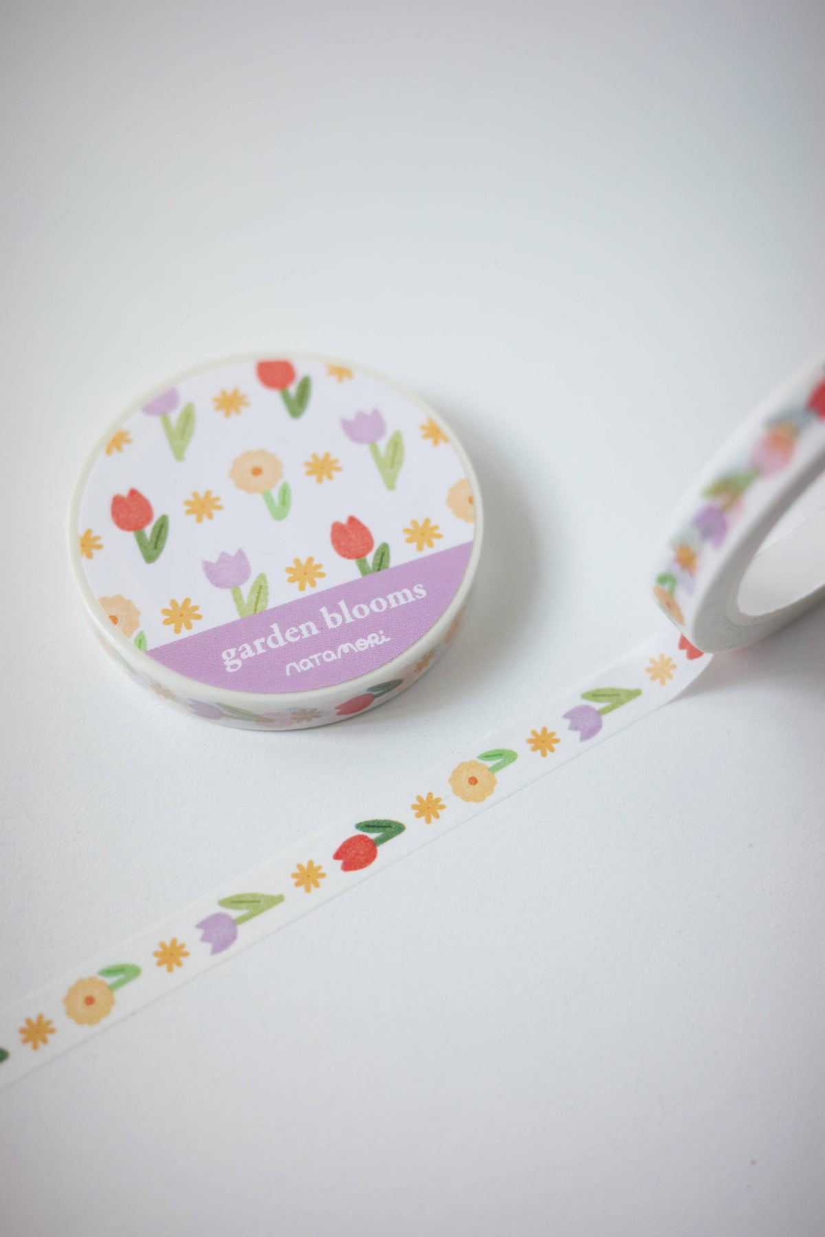 Garden Blooms Skinny Washi Tape