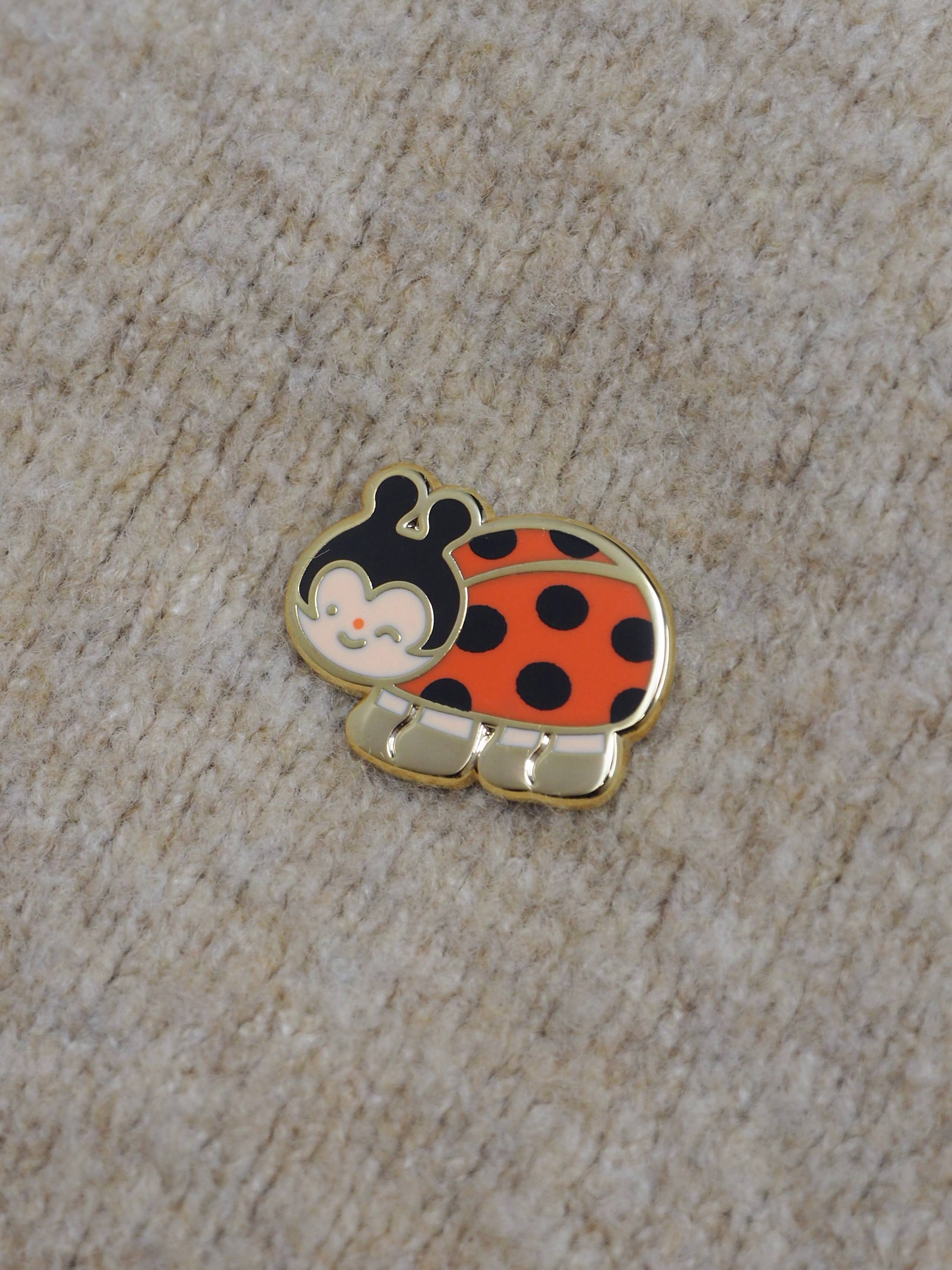 Natamori Ladybug Pin
